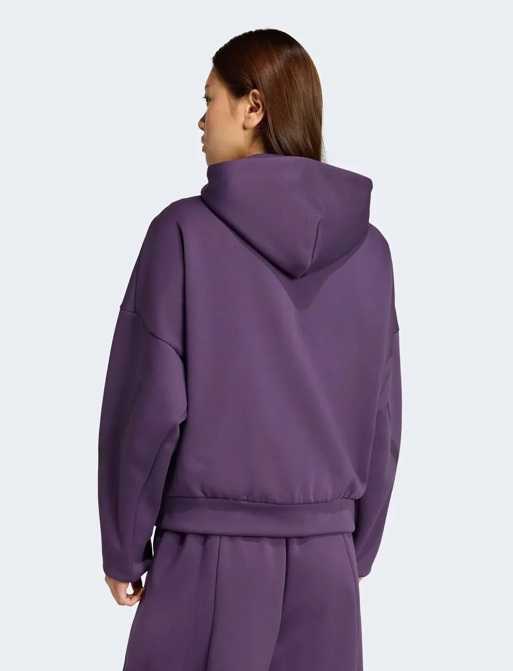 adidas Sportswear - W Z.N.E. FZ - huvtröjor - aurplu - 2