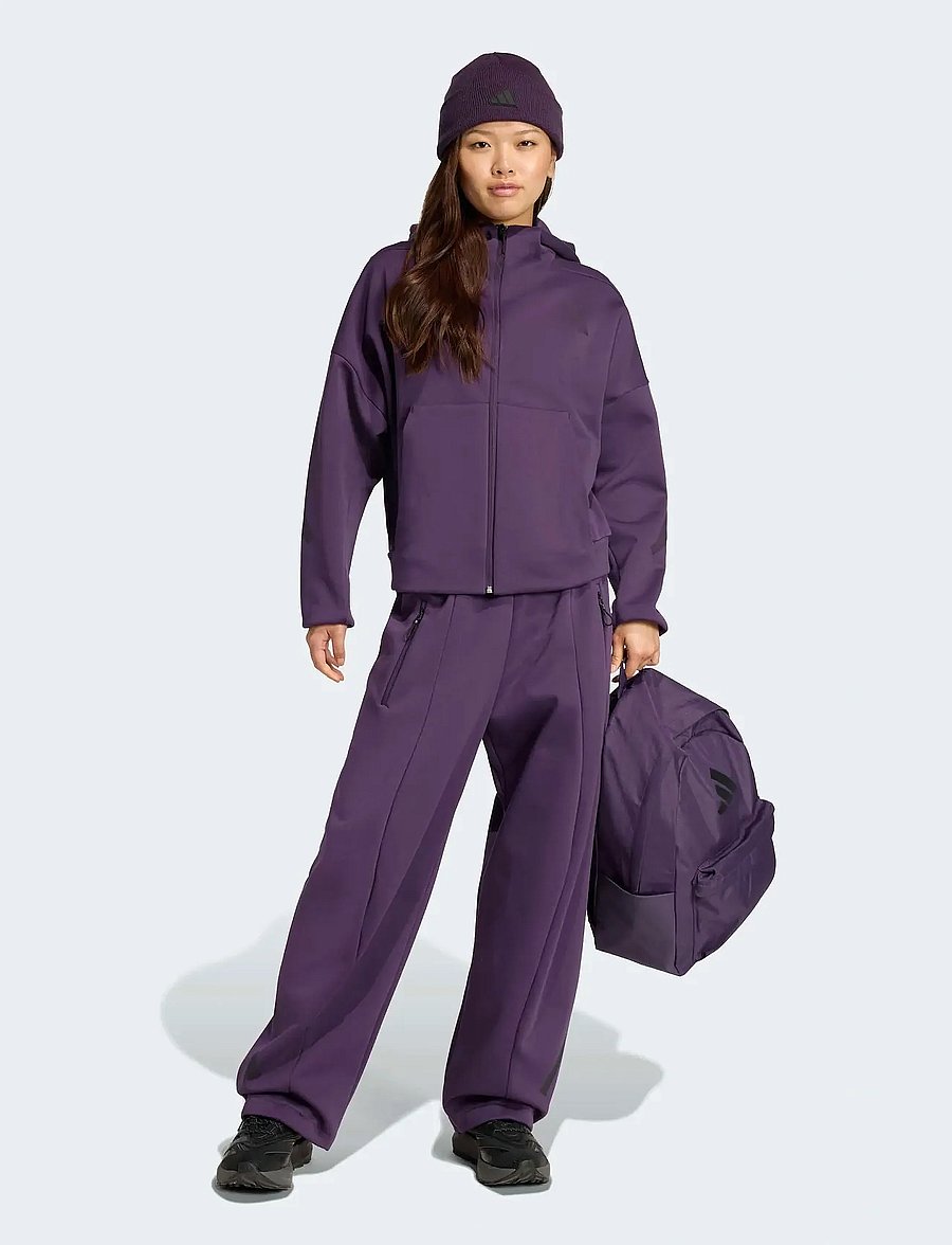 adidas Sportswear - W Z.N.E. FZ - overdele - aurplu - 4