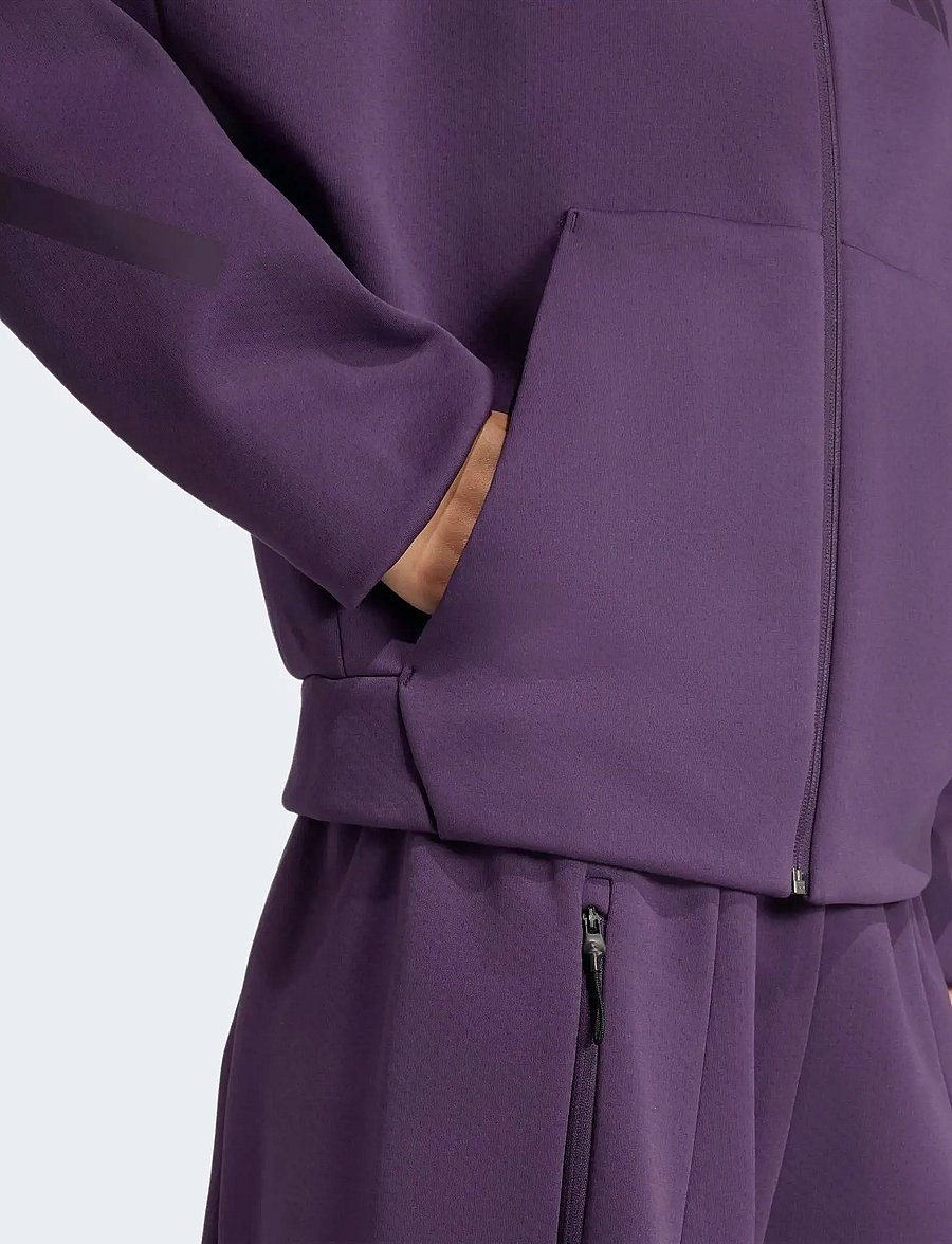 adidas Sportswear - W Z.N.E. FZ - sweats et sweats à capuche - aurplu - 5