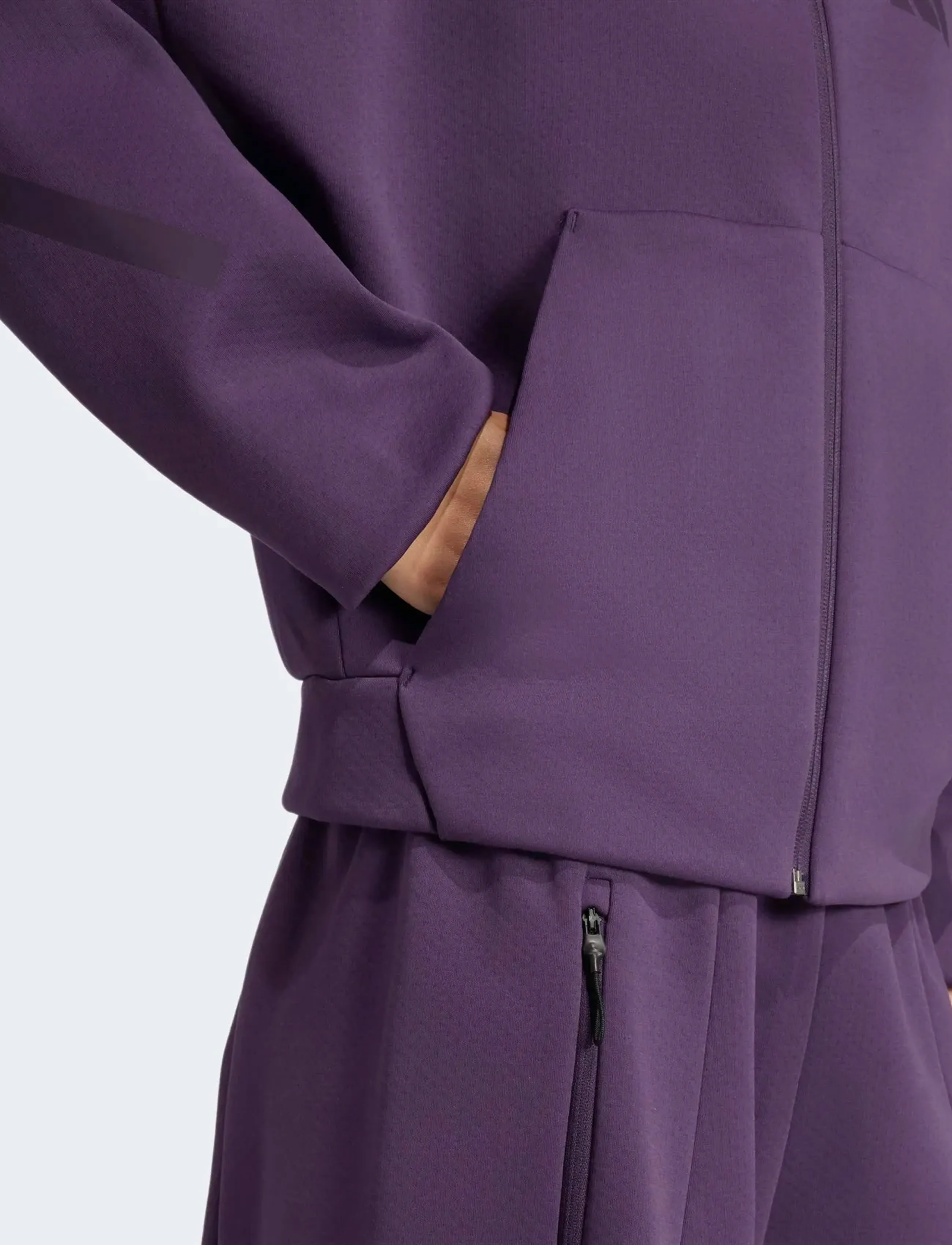 adidas Sportswear - W Z.N.E. FZ - overdele - aurplu - 5