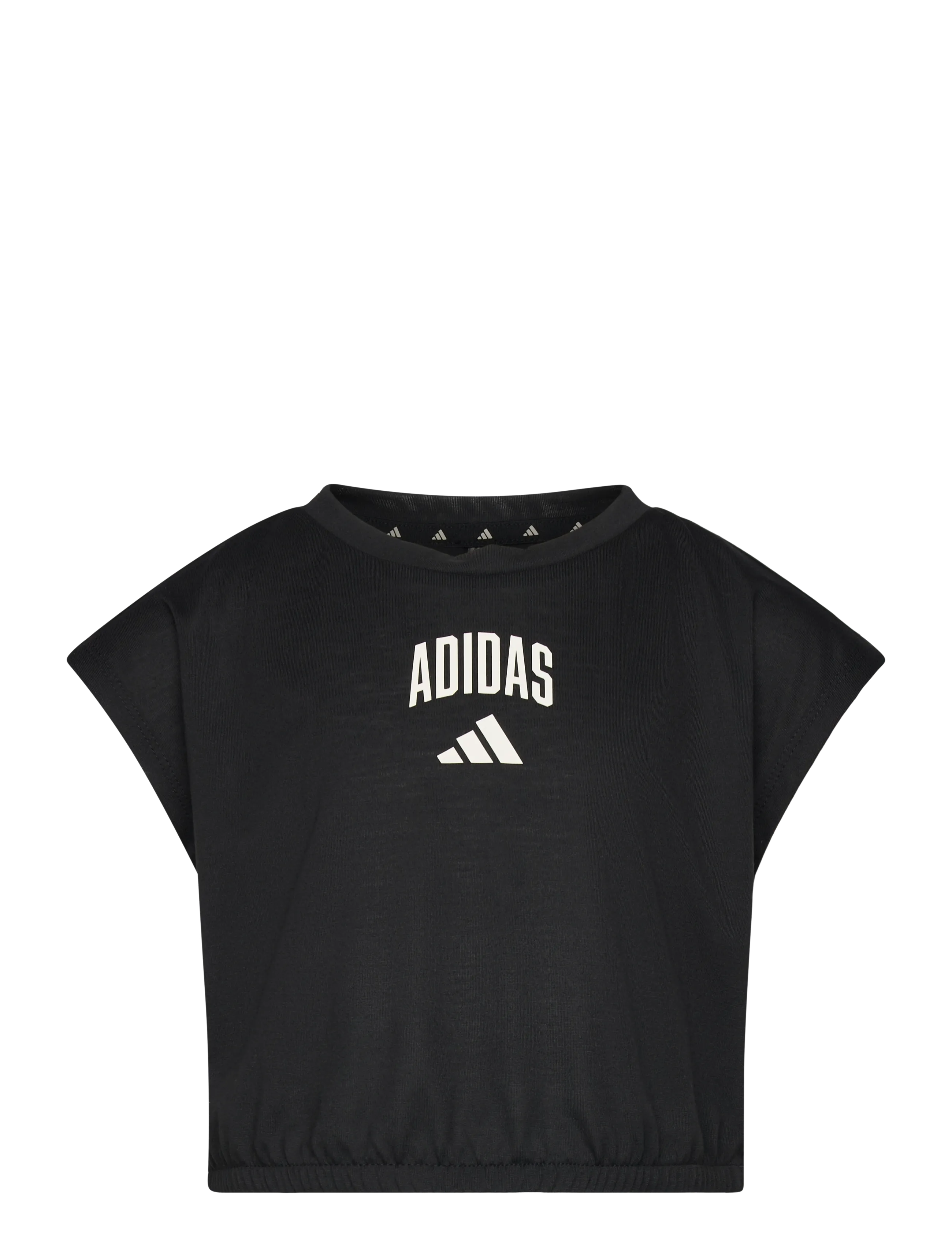 adidas Sportswear JG CLGT TEE - Kortærmede T-shirts - BLACK/OWHITE / black
