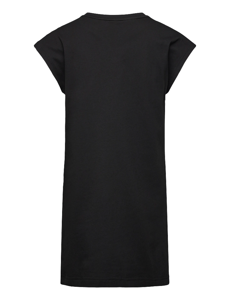 adidas Sportswear - JG CLGT DRES - kortärmade vardagsklänningar - black/owhite - 1