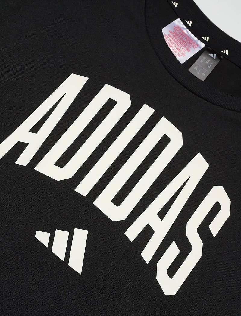 adidas Sportswear - JG CLGT DRES - kortärmade vardagsklänningar - black/owhite - 2