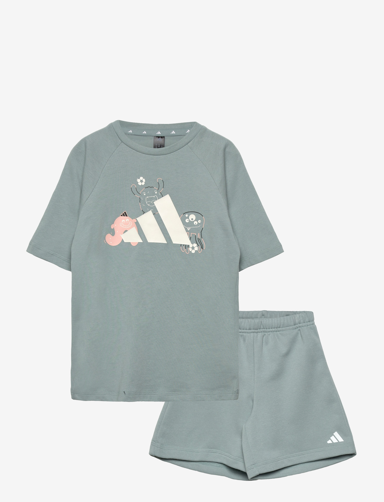 adidas Sportswear - I TRNSTR T SET - 2-osalised komplektid - wosa/white - 0