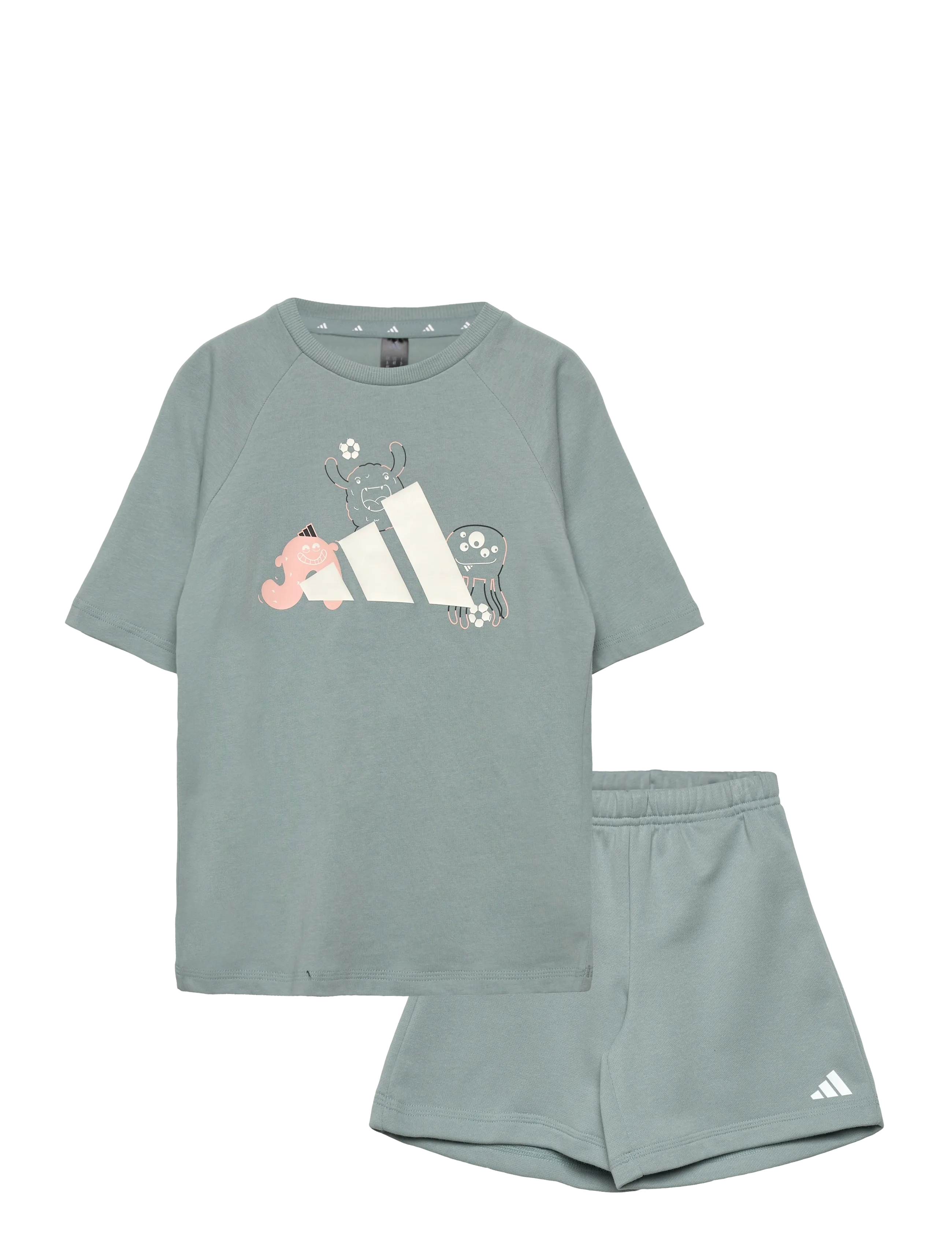 adidas Sportswear I TRNSTR T SET - Shop by age - WOSA/WHITE / green