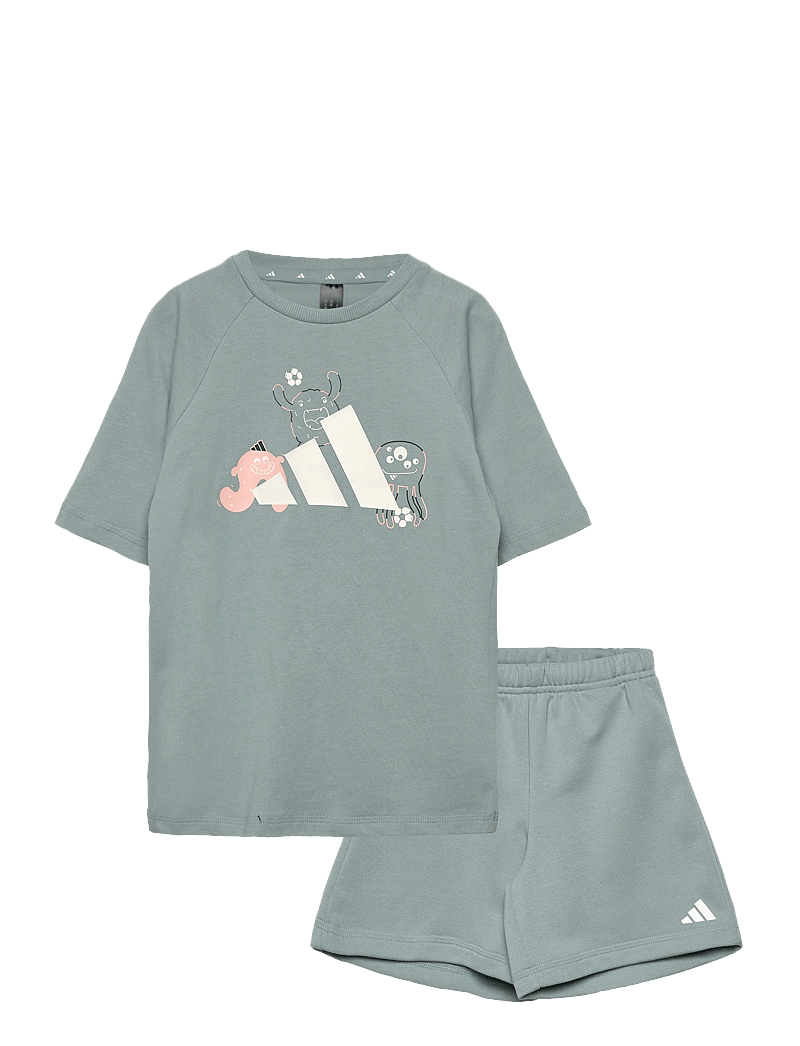 adidas Sportswear - I TRNSTR T SET - 2-osalised komplektid - wosa/white - 0
