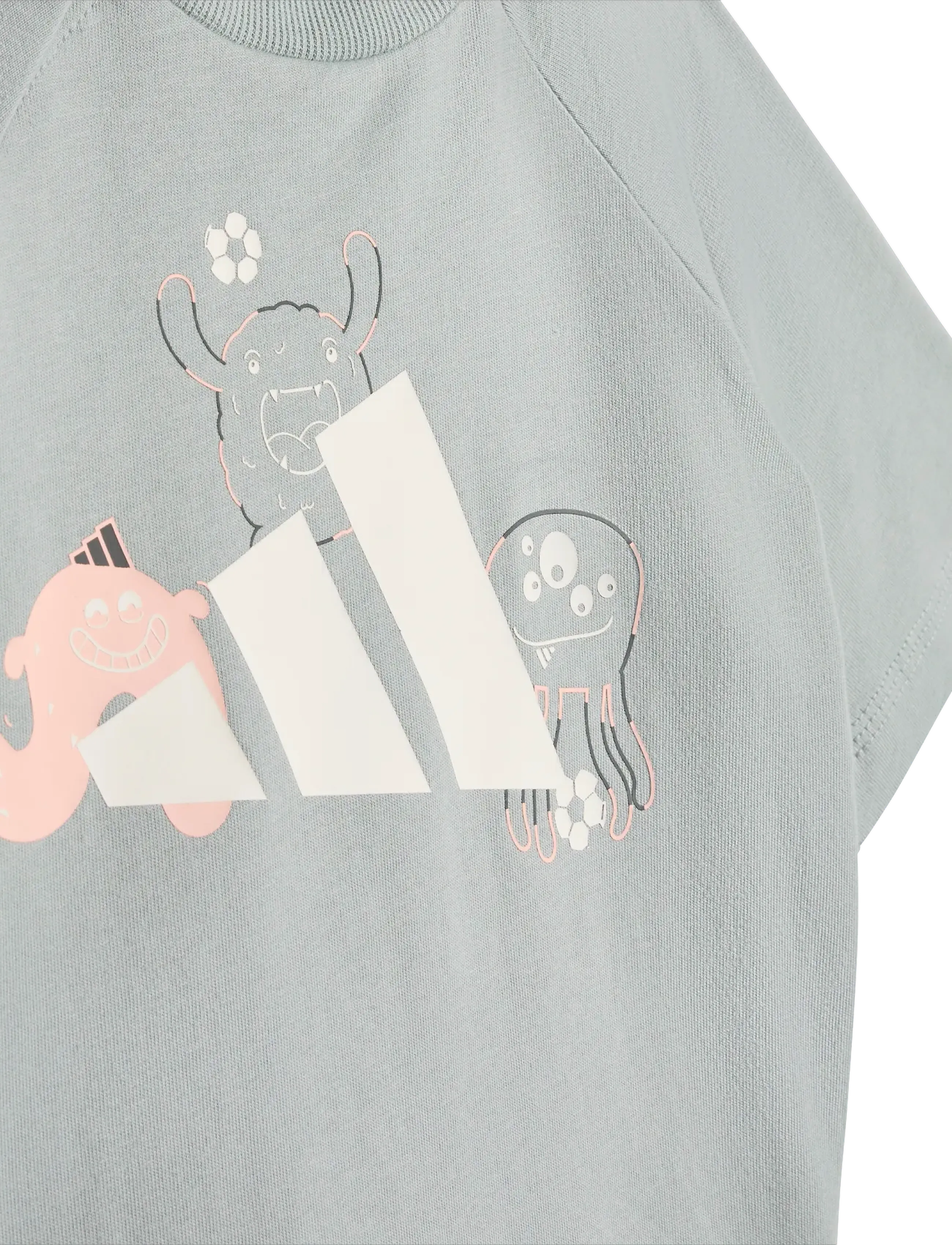 adidas Sportswear - I TRNSTR T SET - 2-osalised komplektid - wosa/white - 4