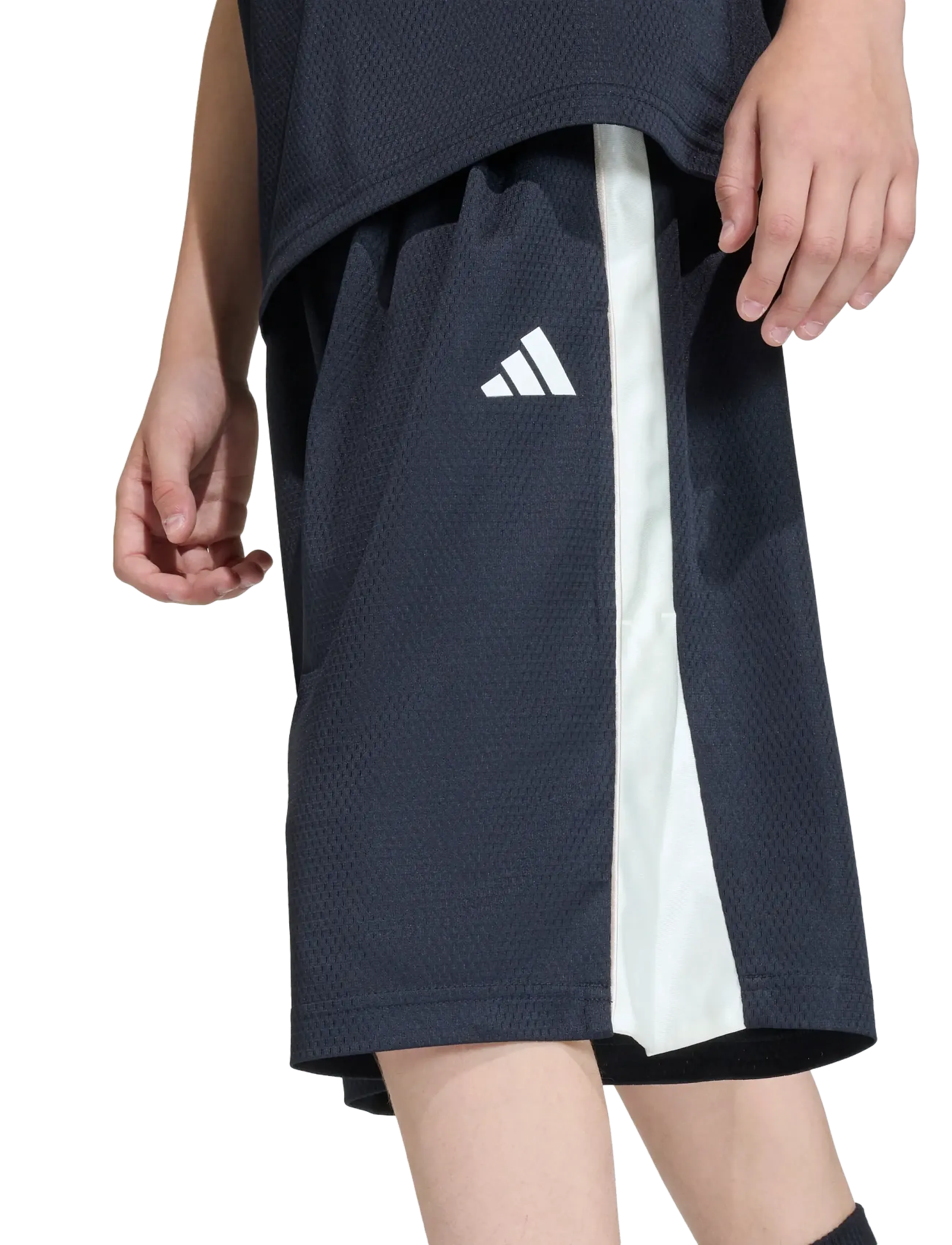 adidas Sportswear - J STD SHO - sport-shorts - black/owhite - 5