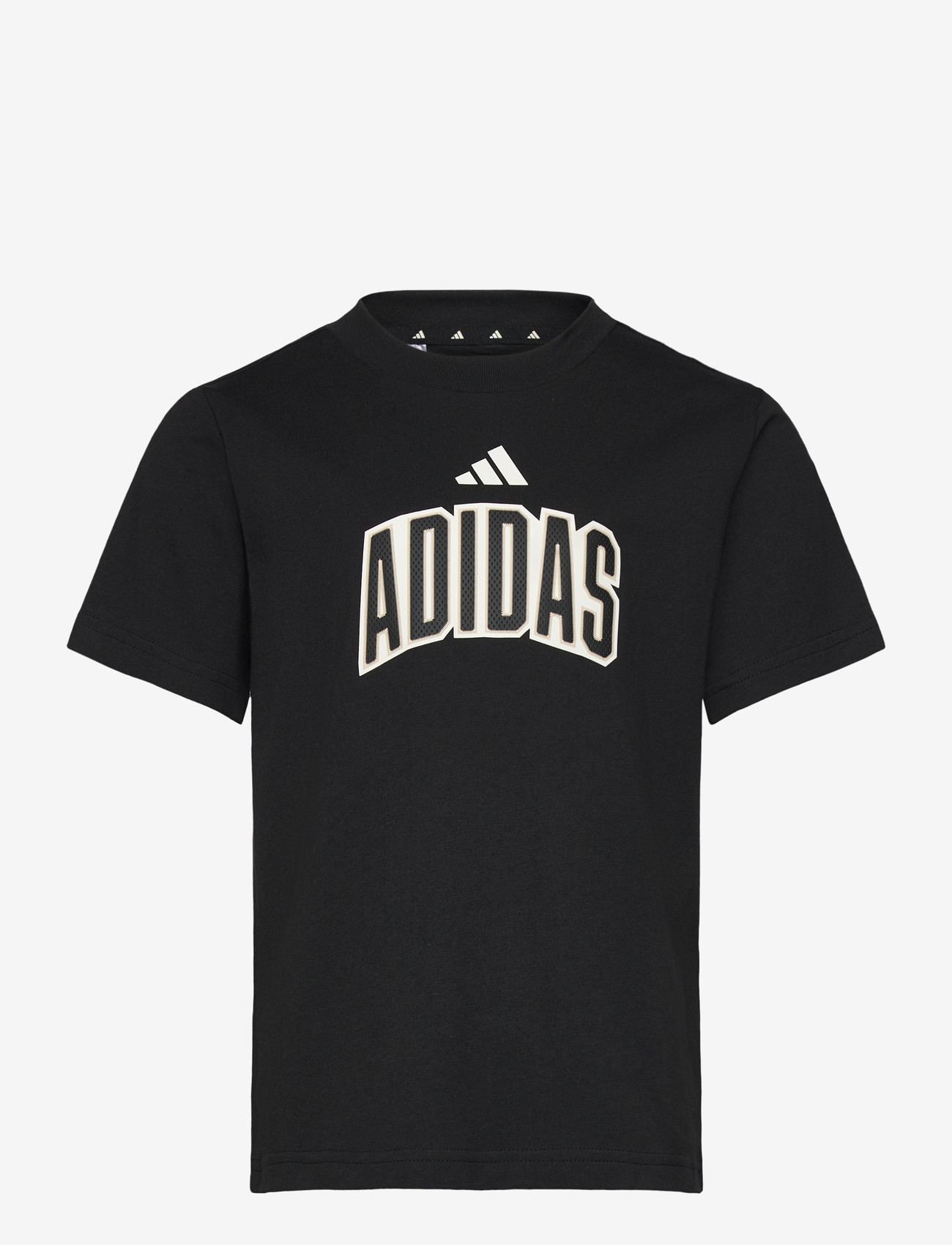 adidas Sportswear - J STD GFX TEE - sportstoppe - black/owhite - 0