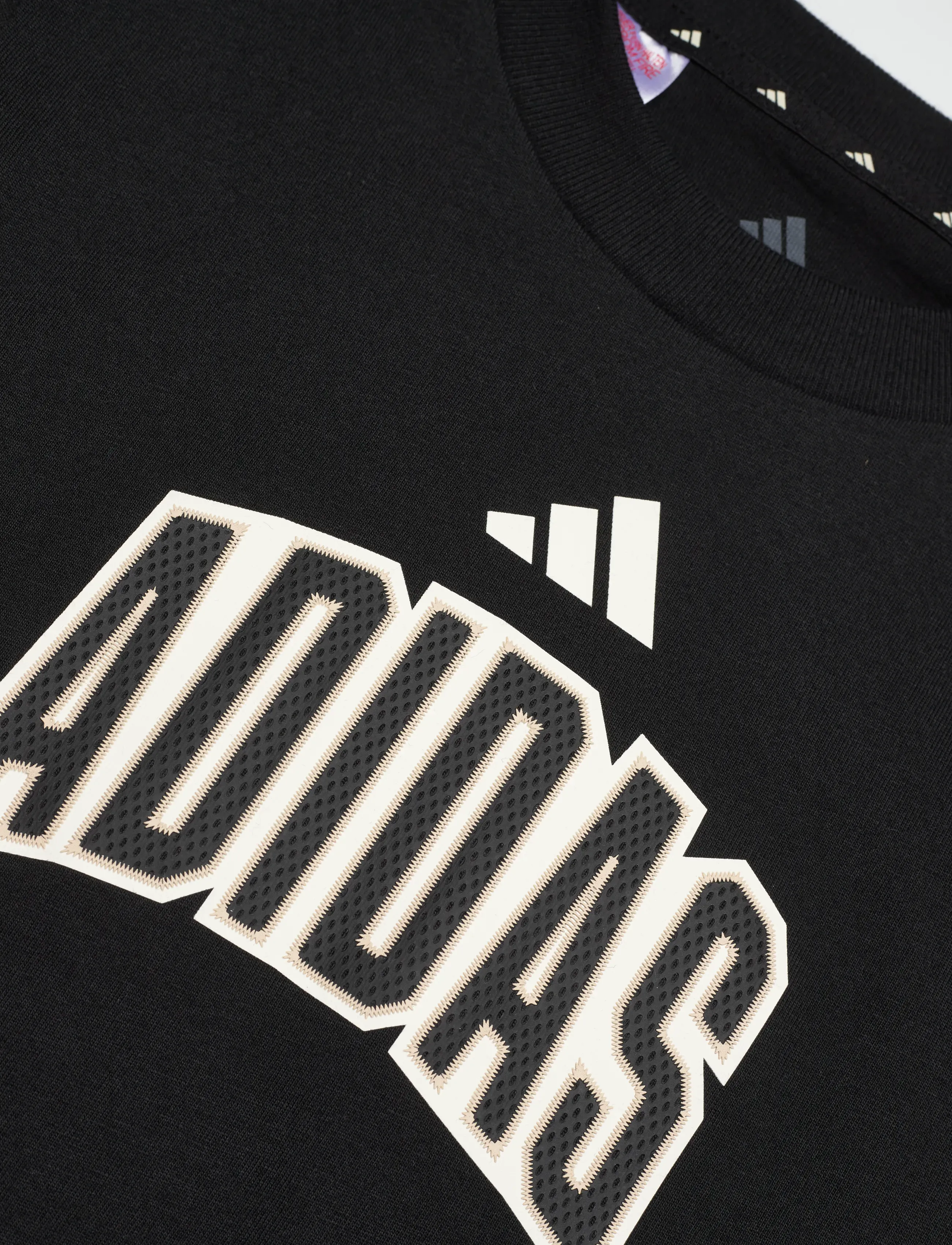 adidas Sportswear - J STD GFX TEE - sports tops - black/owhite - 2