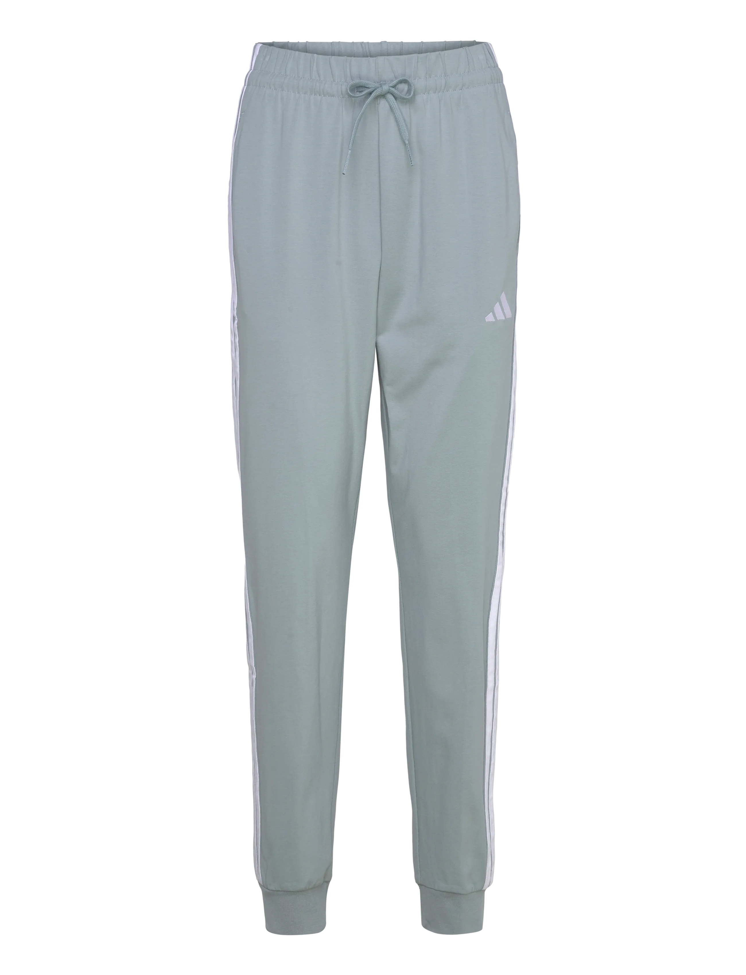 adidas Sportswear W 3S SJ JOGGER - Sweatpants & Joggingbukser - WOSA/WHITE / grey