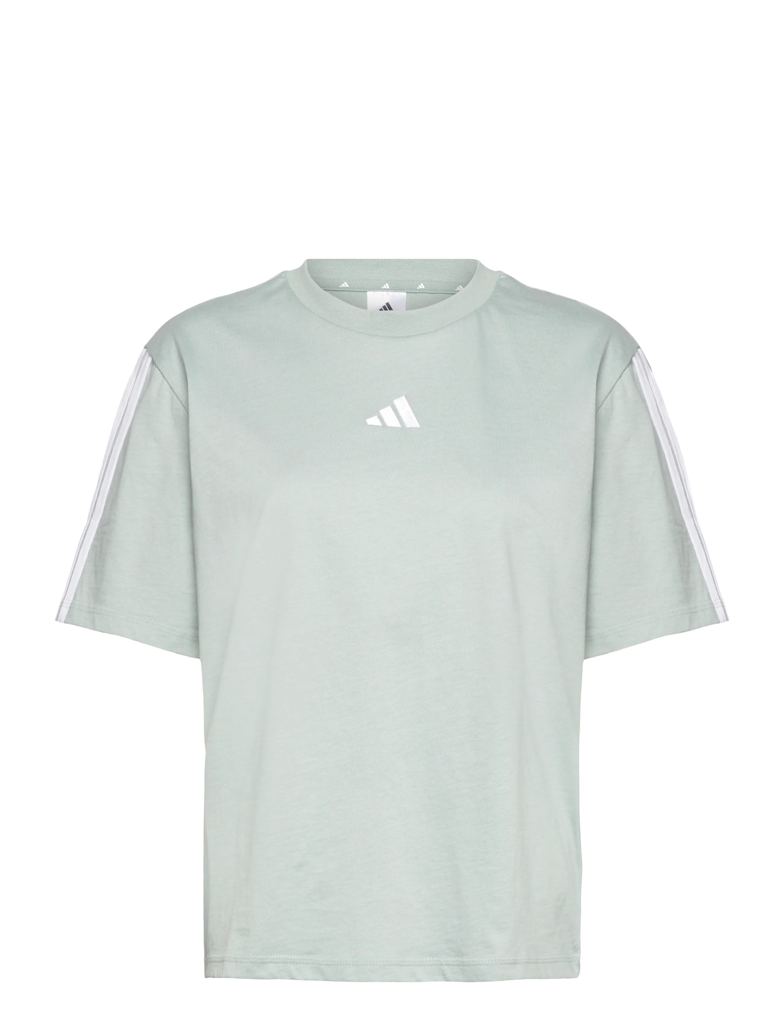 adidas Sportswear W 3S SJ BF T - Kampagne - WOSA/WHITE / green