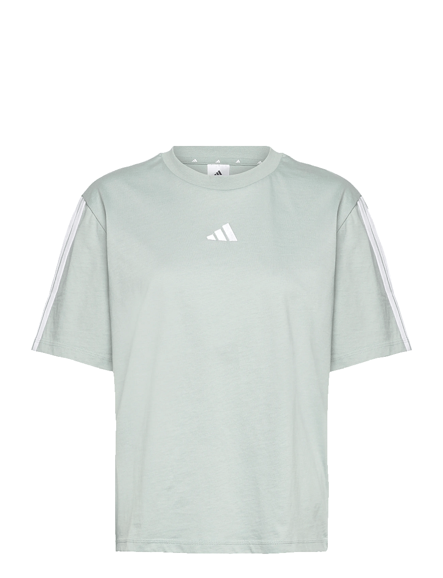 adidas Sportswear - W 3S SJ BF T - t-shirts - wosa/white - 1