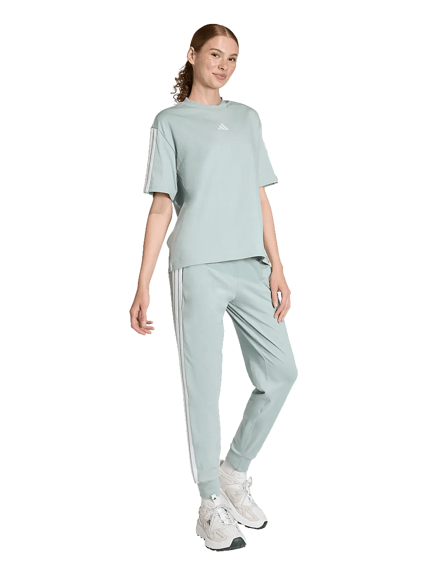 adidas Sportswear - W 3S SJ BF T - t-shirts - wosa/white - 0