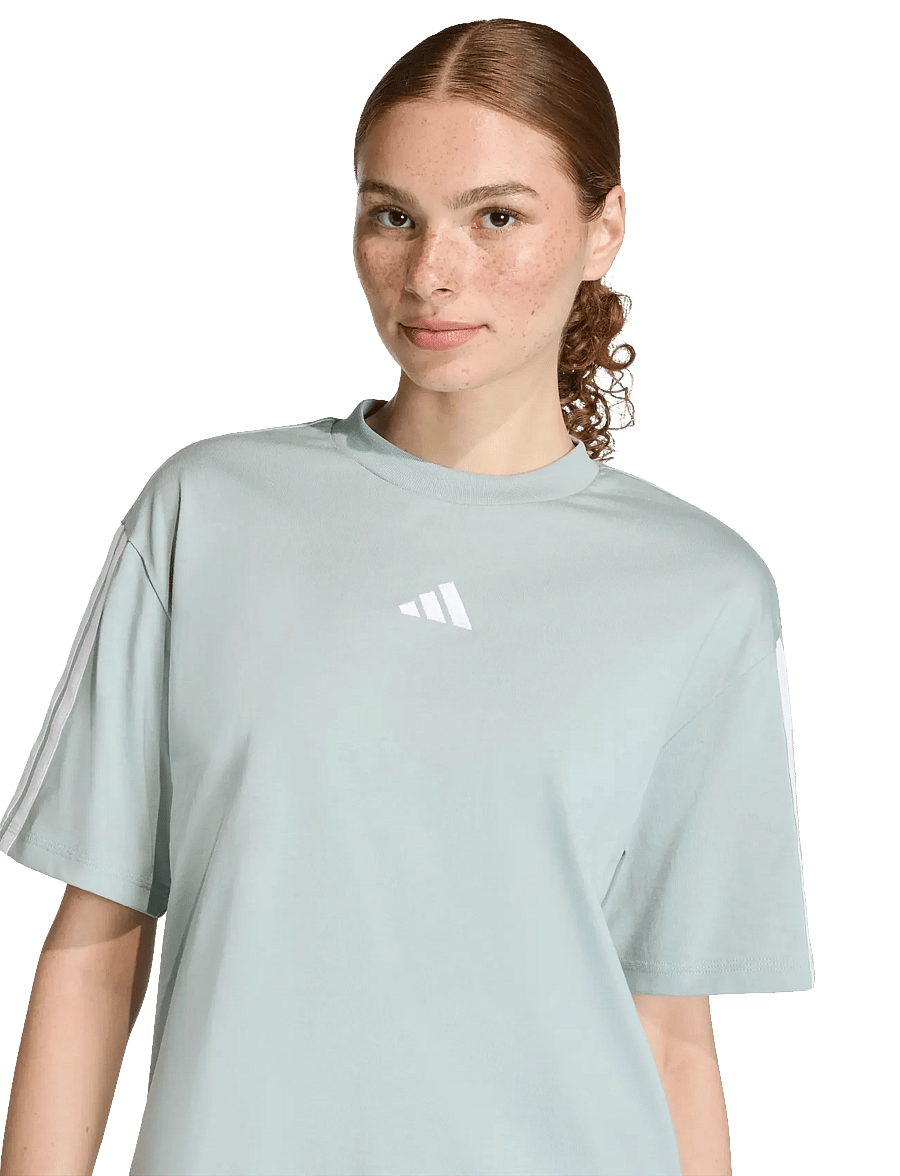 adidas Sportswear - W 3S SJ BF T - t-shirts - wosa/white - 4