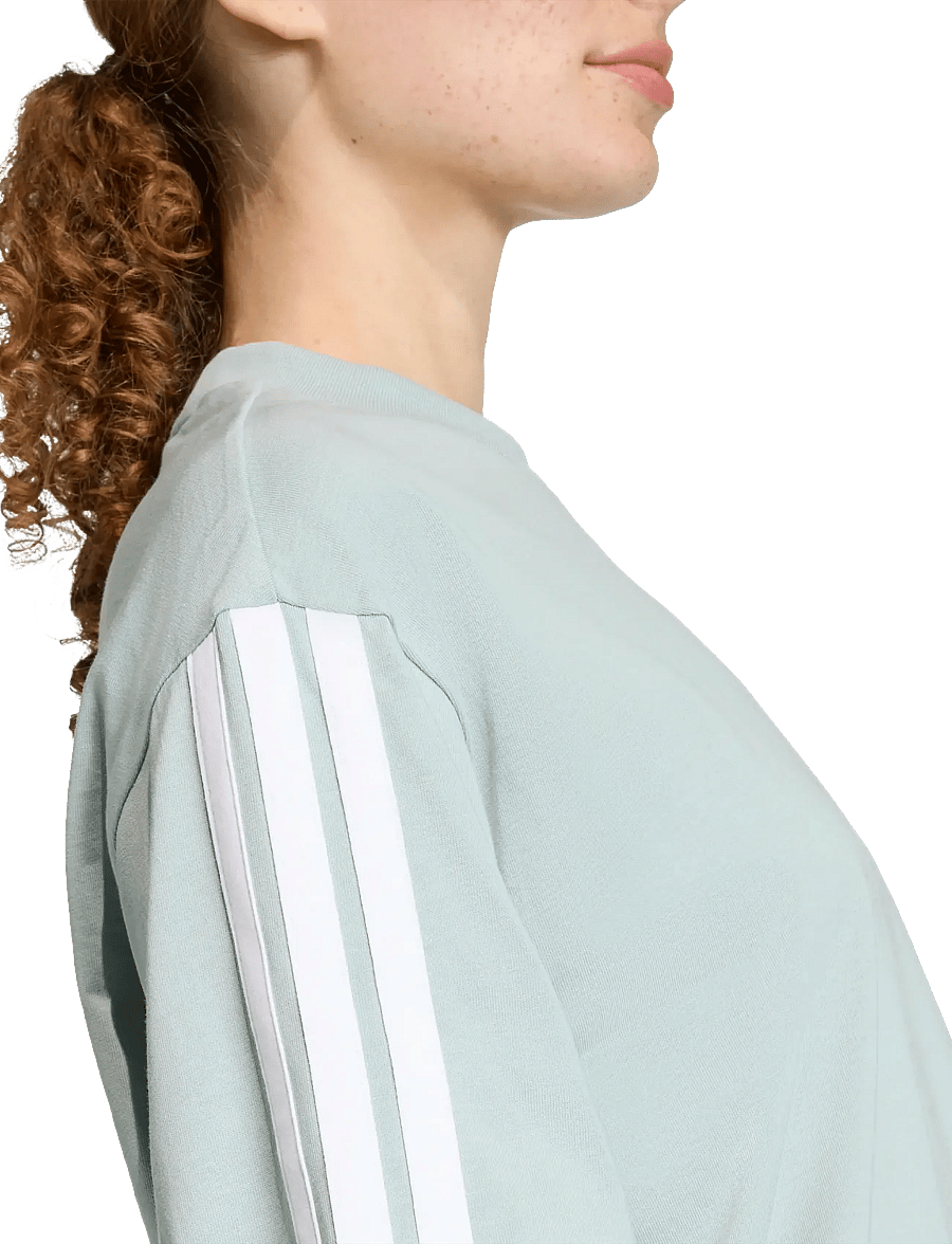 adidas Sportswear - W 3S SJ BF T - t-shirts - wosa/white - 5