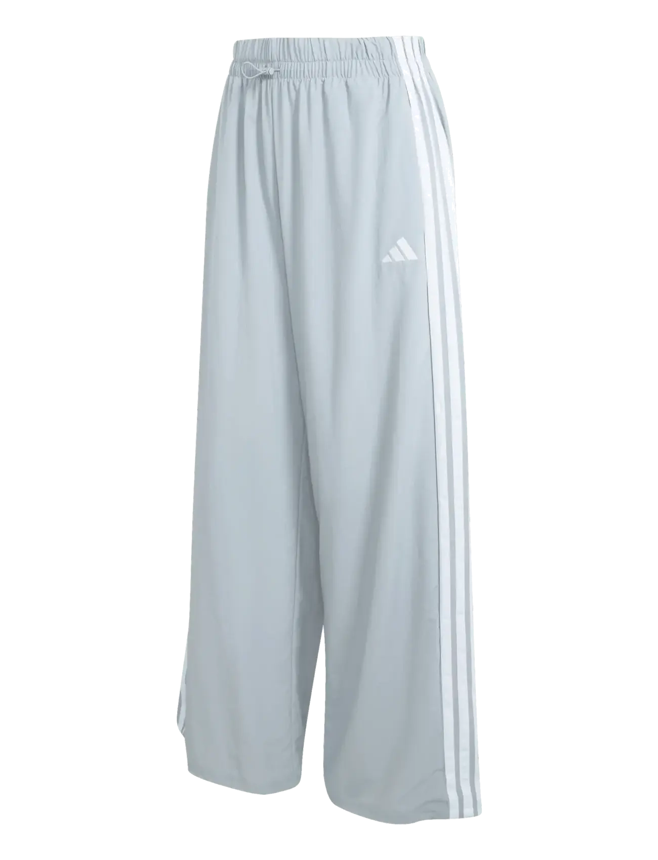 adidas Sportswear W 3S WV PT - Kasdienio stiliaus kelnės - HALSIL/WHITE / grey