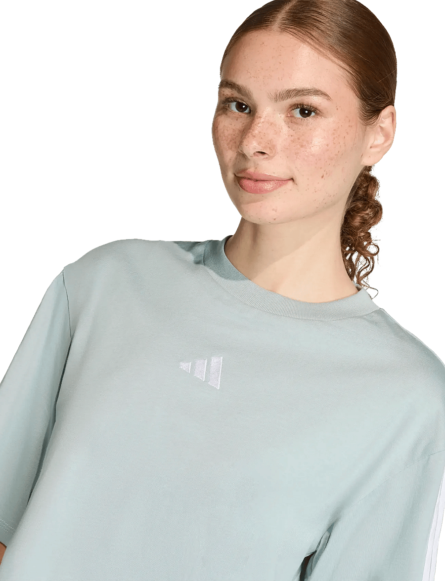 adidas Sportswear - W 3S SJ TLR T - t-shirts - wosa/white - 4