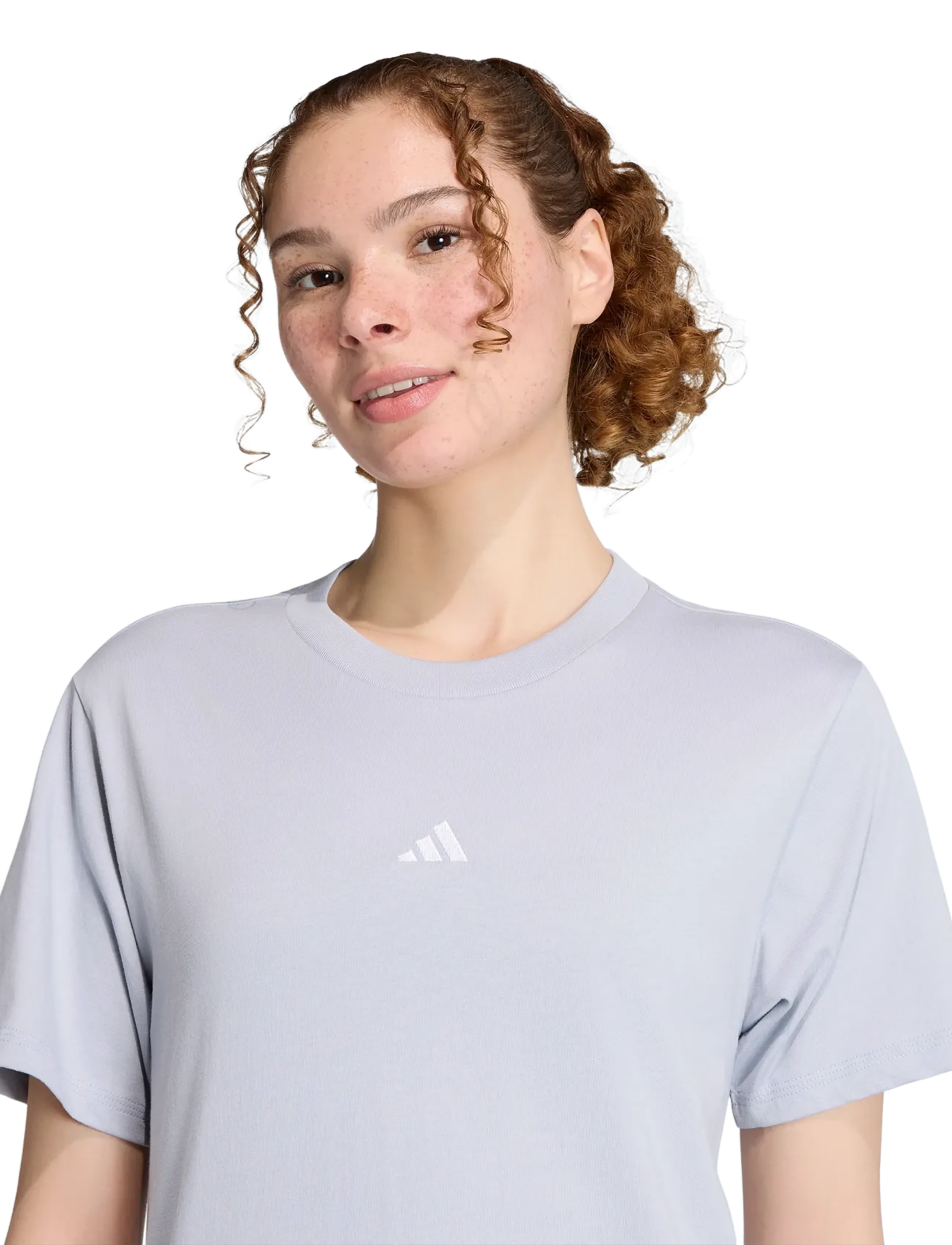 adidas Sportswear - W SL SJ T - t-shirts - halsil/white - 3