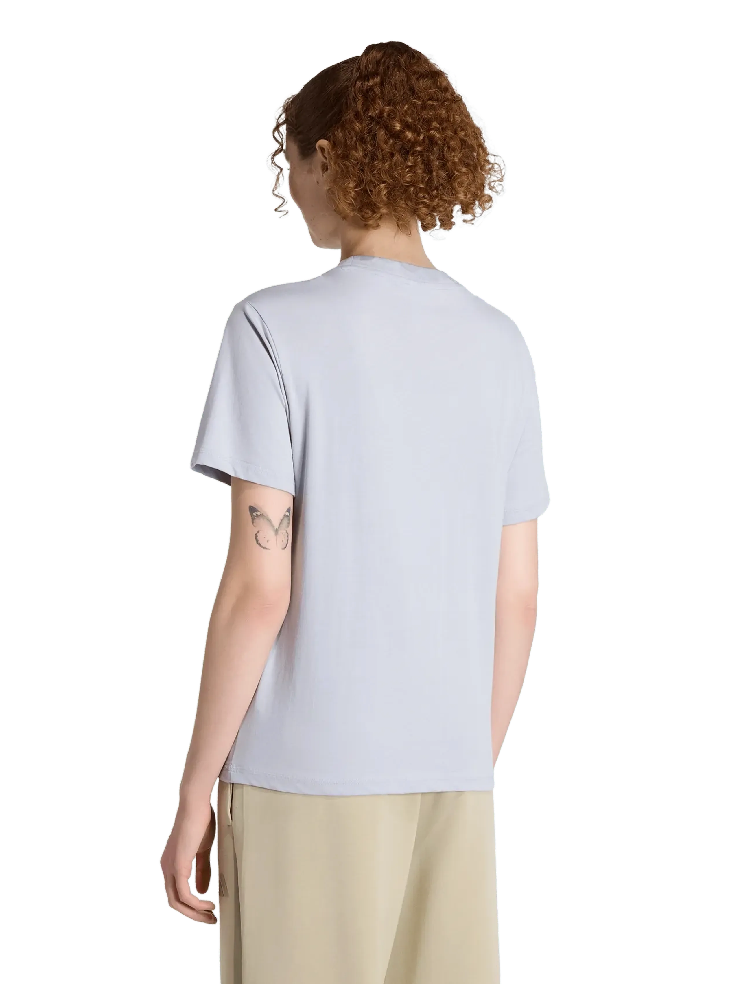 adidas Sportswear - W SL SJ T - t-shirts - halsil/white - 5