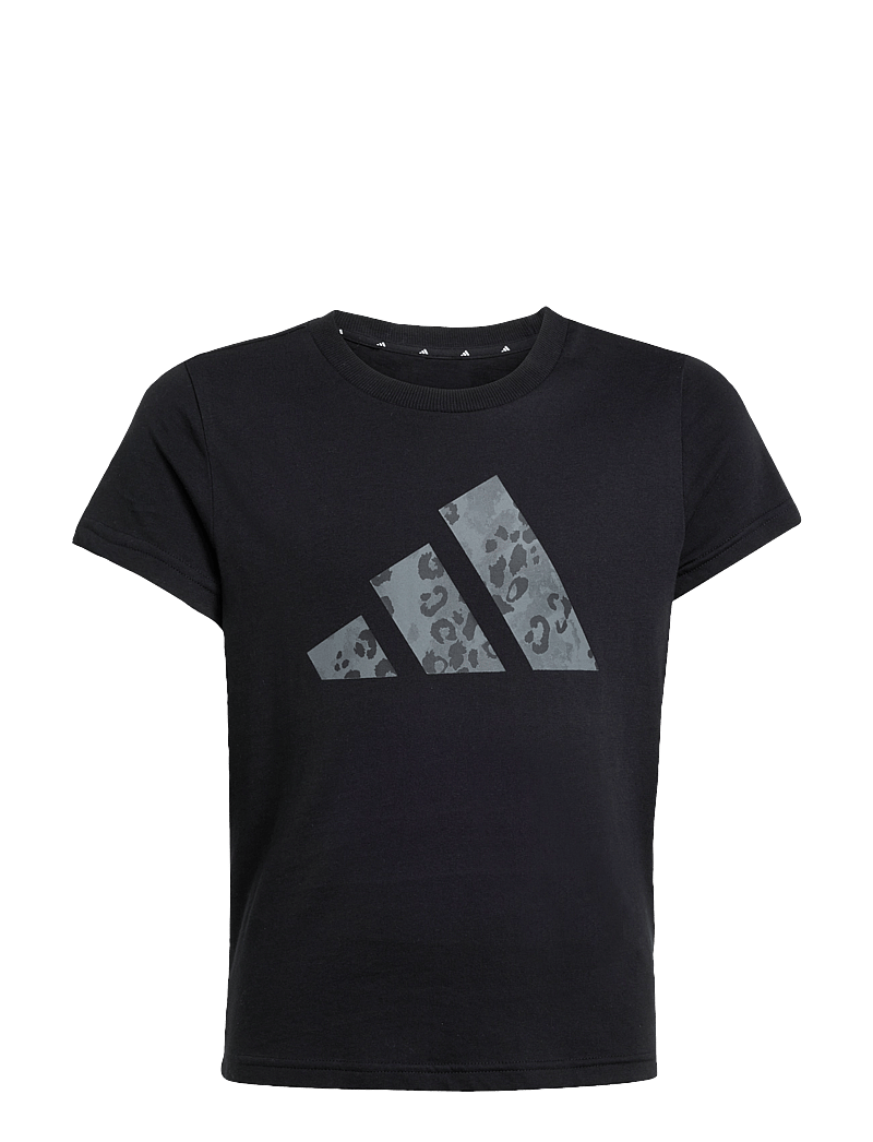 adidas Sportswear - G ANML SJ BL T - kortärmade t-shirts - black - 1