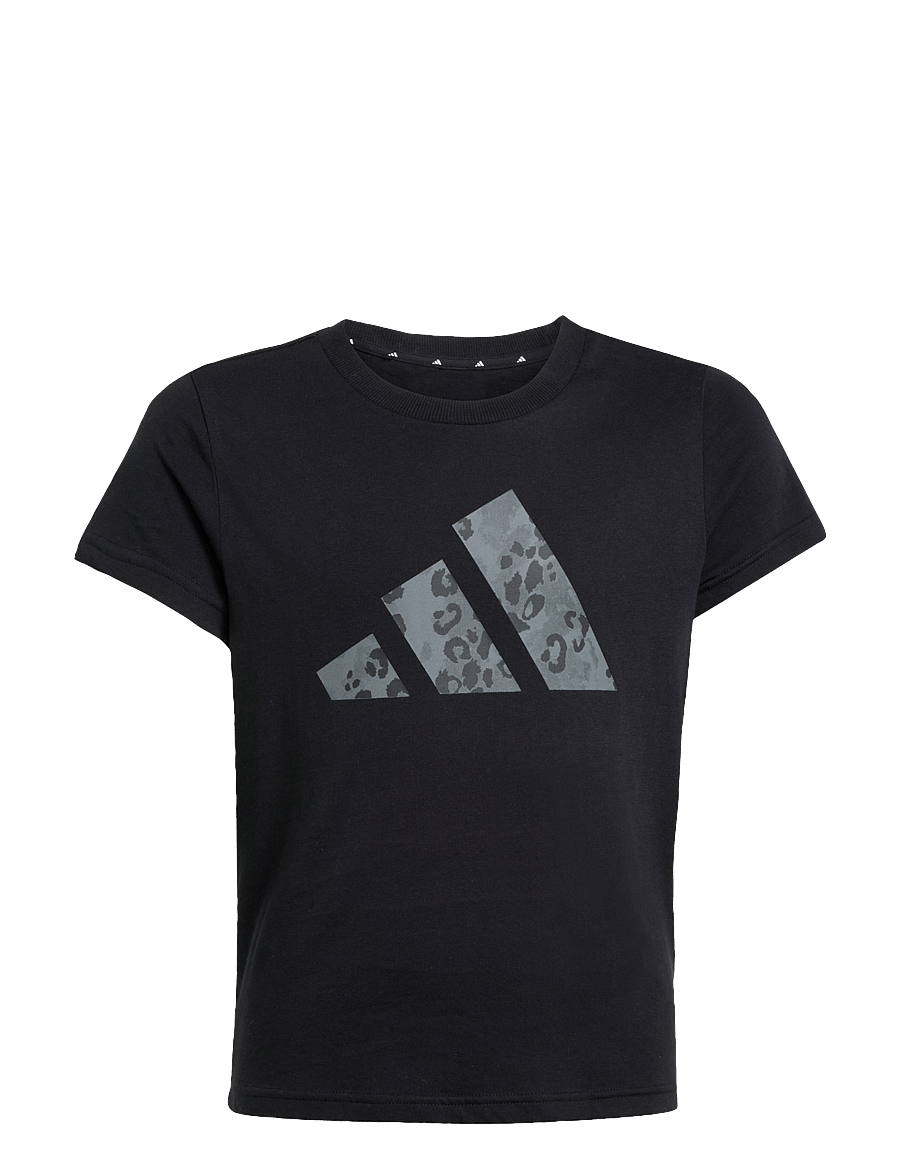 adidas Sportswear - G ANML SJ BL T - kortærmede t-shirts - black - 1