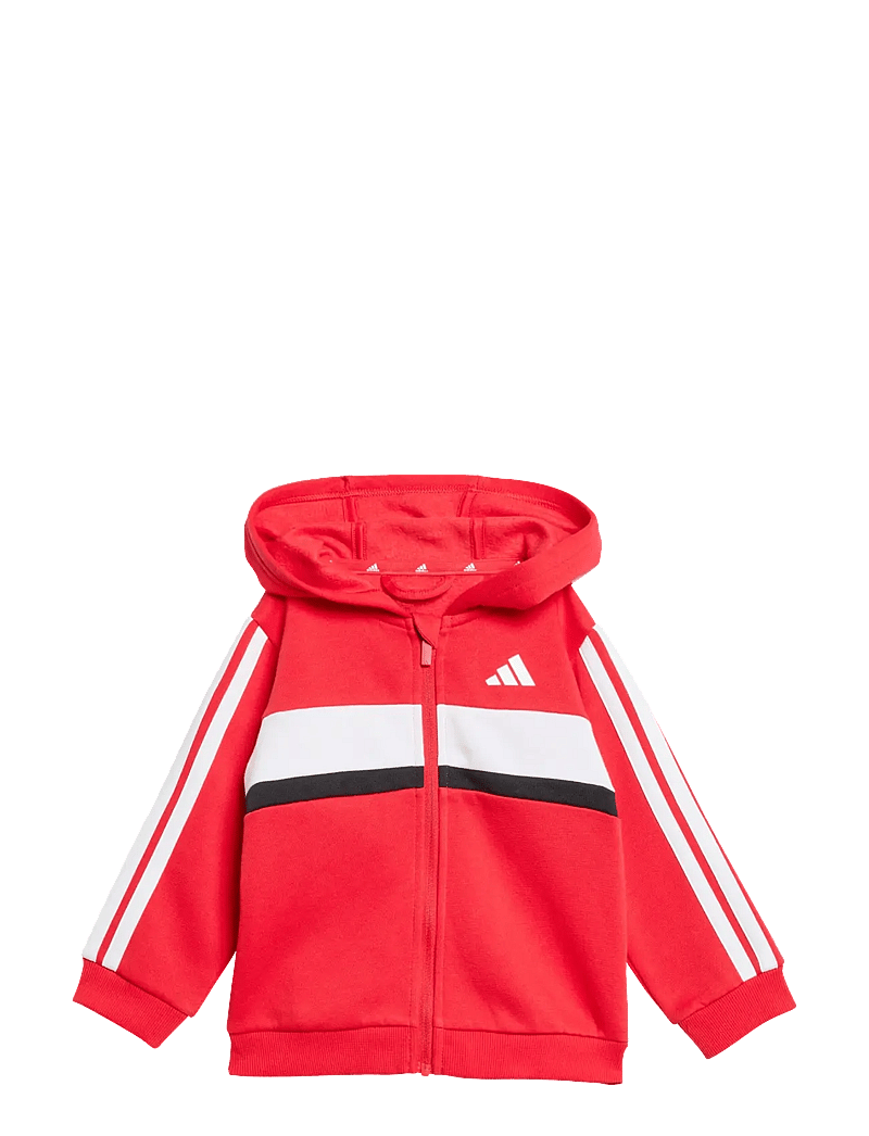 adidas Sportswear - I 3S TIB FL SET - joggingsæt & matchende sæt - purrub/white/black - 2