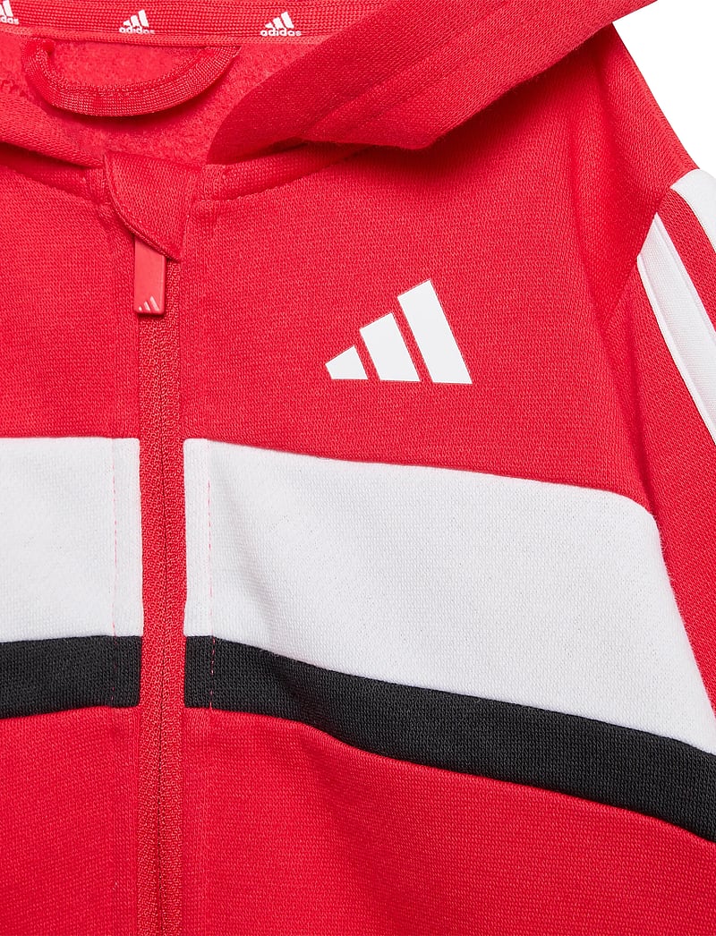 adidas Sportswear - I 3S TIB FL SET - joggingsæt & matchende sæt - purrub/white/black - 4