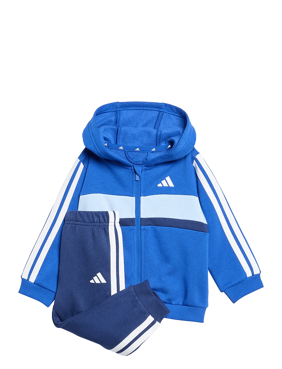 adidas Sportswear - I 3S TIB FL SET - trainingsanzug - royblu/globlu/dkblue/ - 0