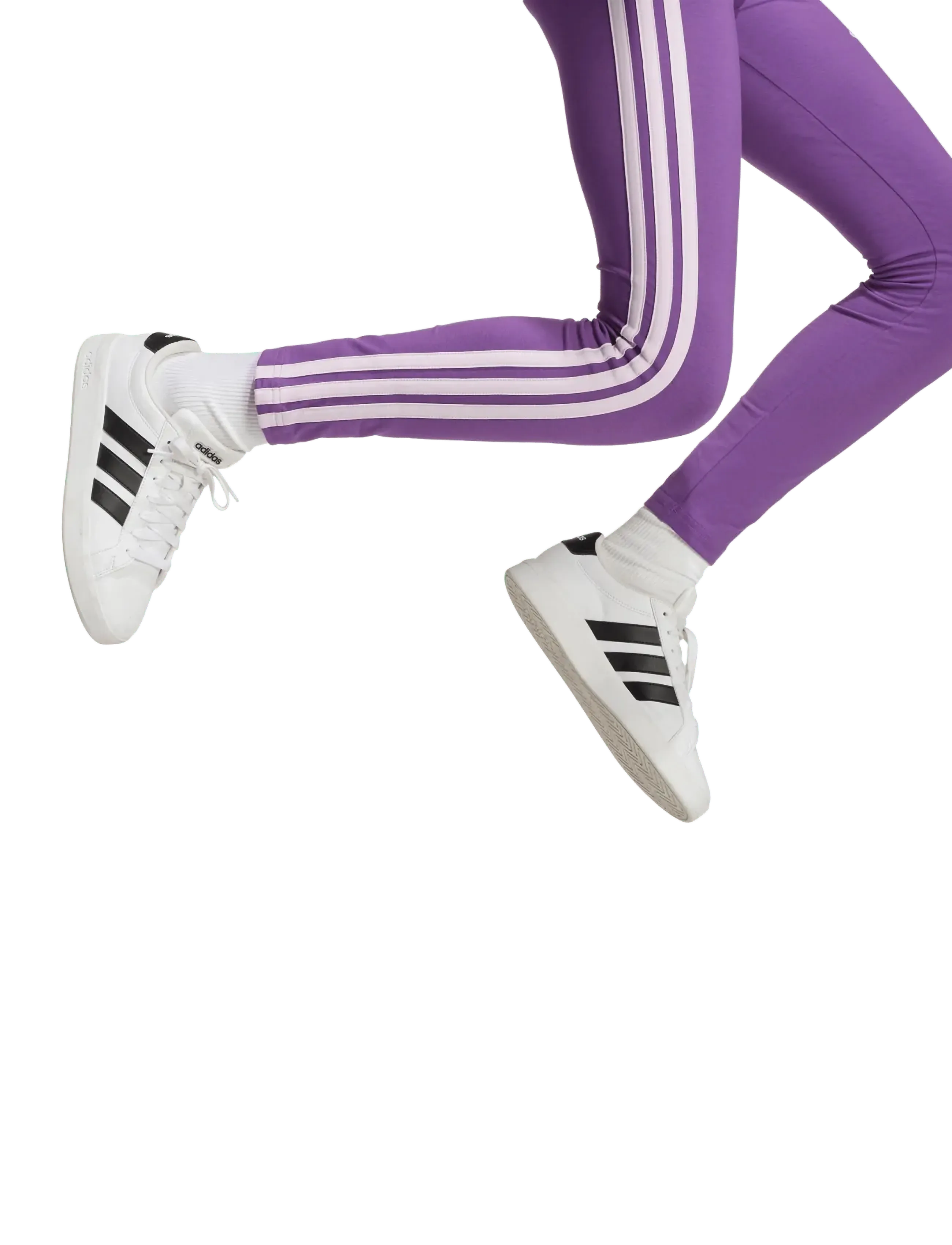 adidas Sportswear - JG 3S LEG 230 - leggings - actpur/icelav - 4