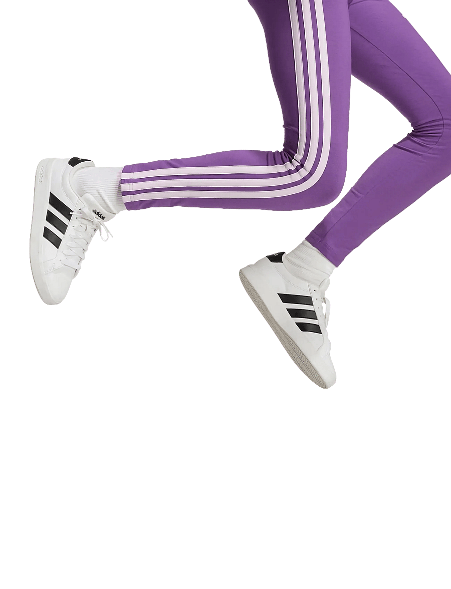 adidas Sportswear - JG 3S LEG 230 - leggings - actpur/icelav - 4