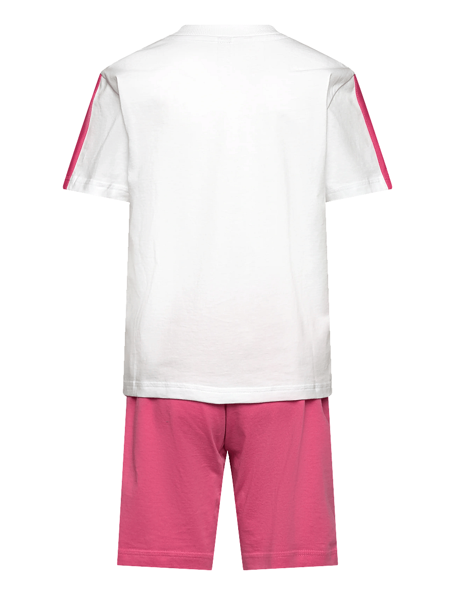 adidas Sportswear - LK 3S T-SET 160 - matchende sæt - white/pnkfus - 2