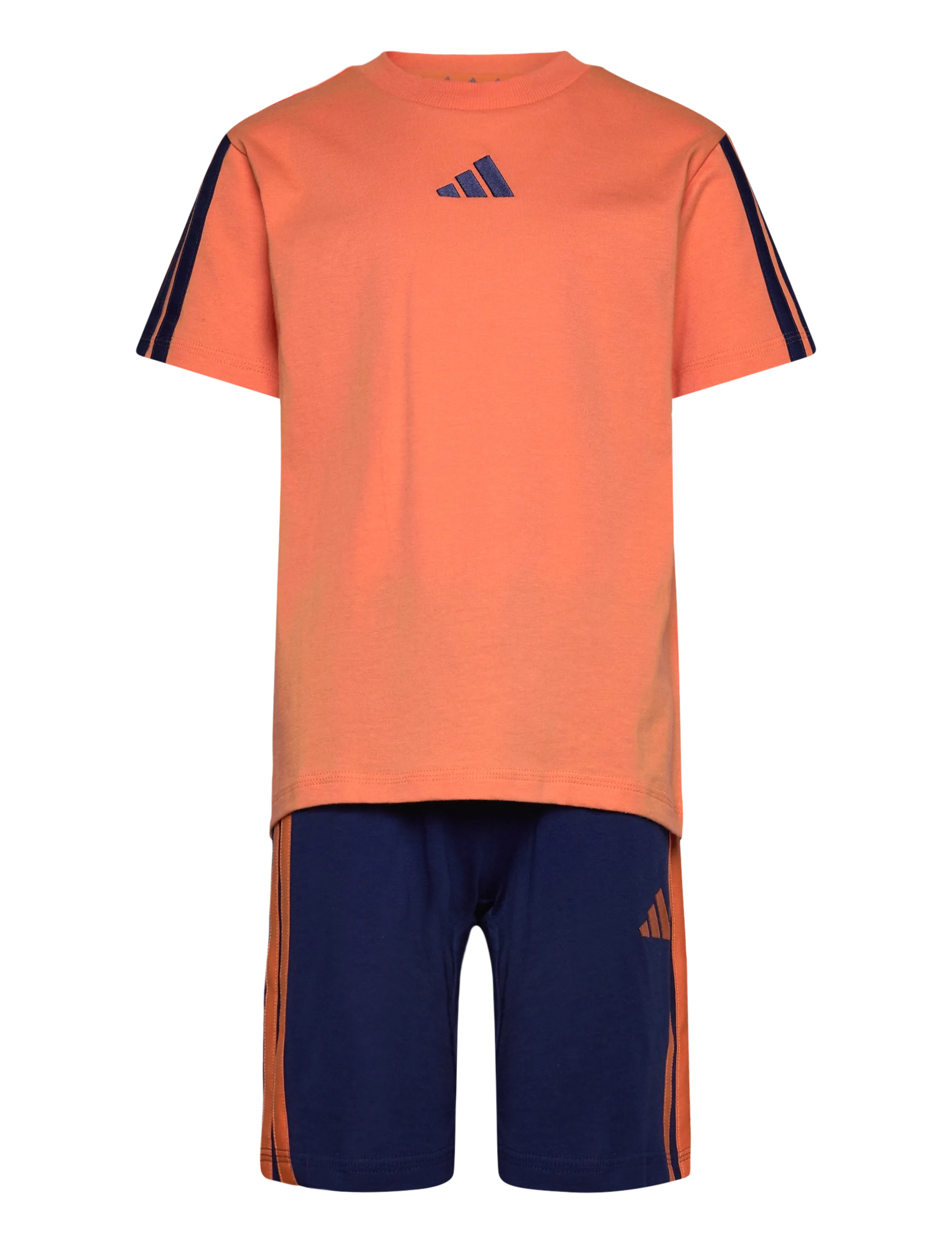 adidas Sportswear LK 3S T-SET 160 - Nach Größe einkaufen - DUOR/DKBLUE / orange