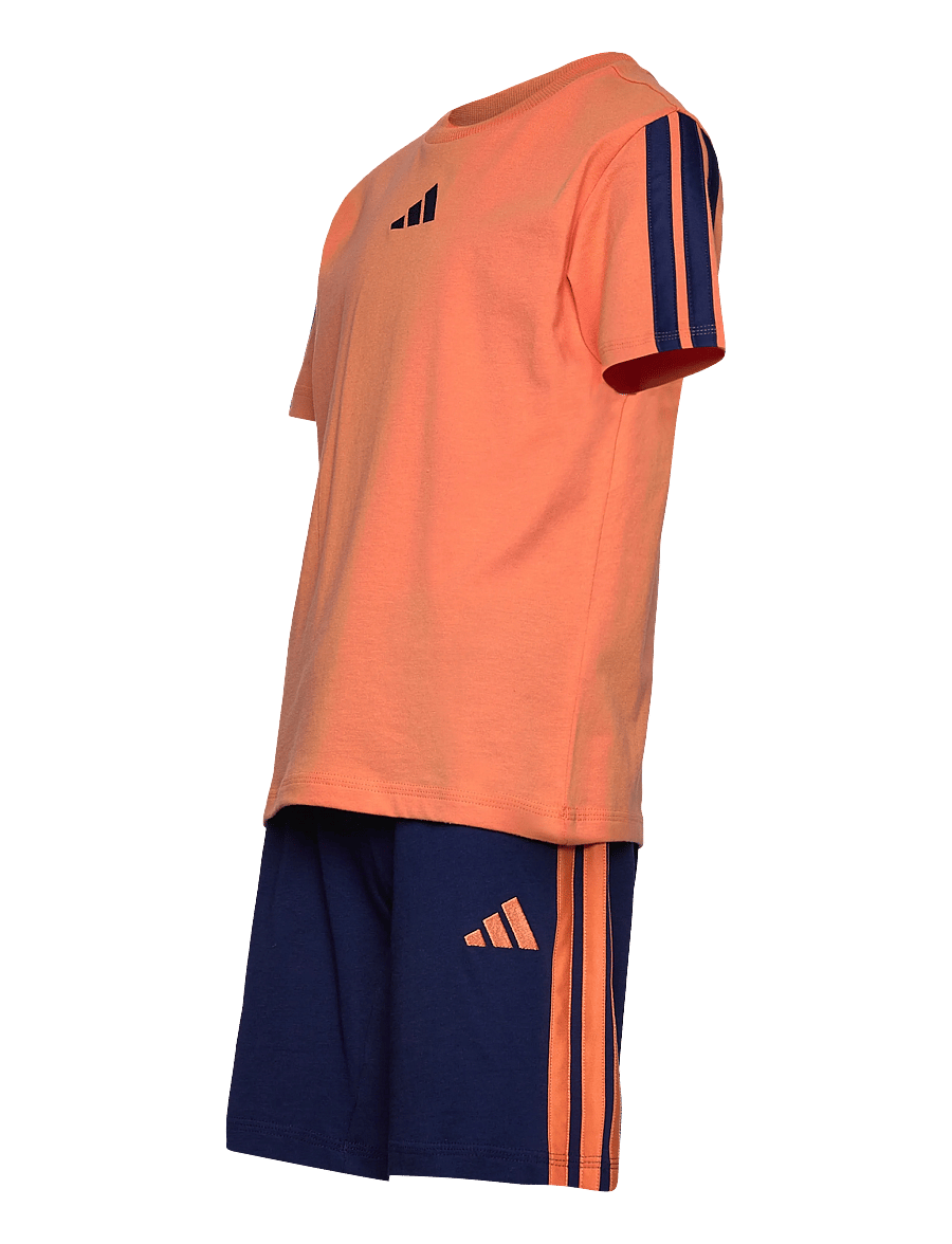 adidas Sportswear - LK 3S T-SET 160 - matchende sæt - duor/dkblue - 3