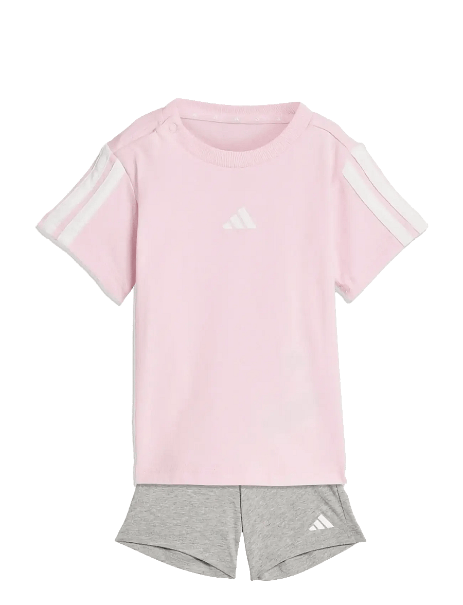 adidas Sportswear - I 3S T-SET 160 - matchende sæt - clpink/white/white - 0