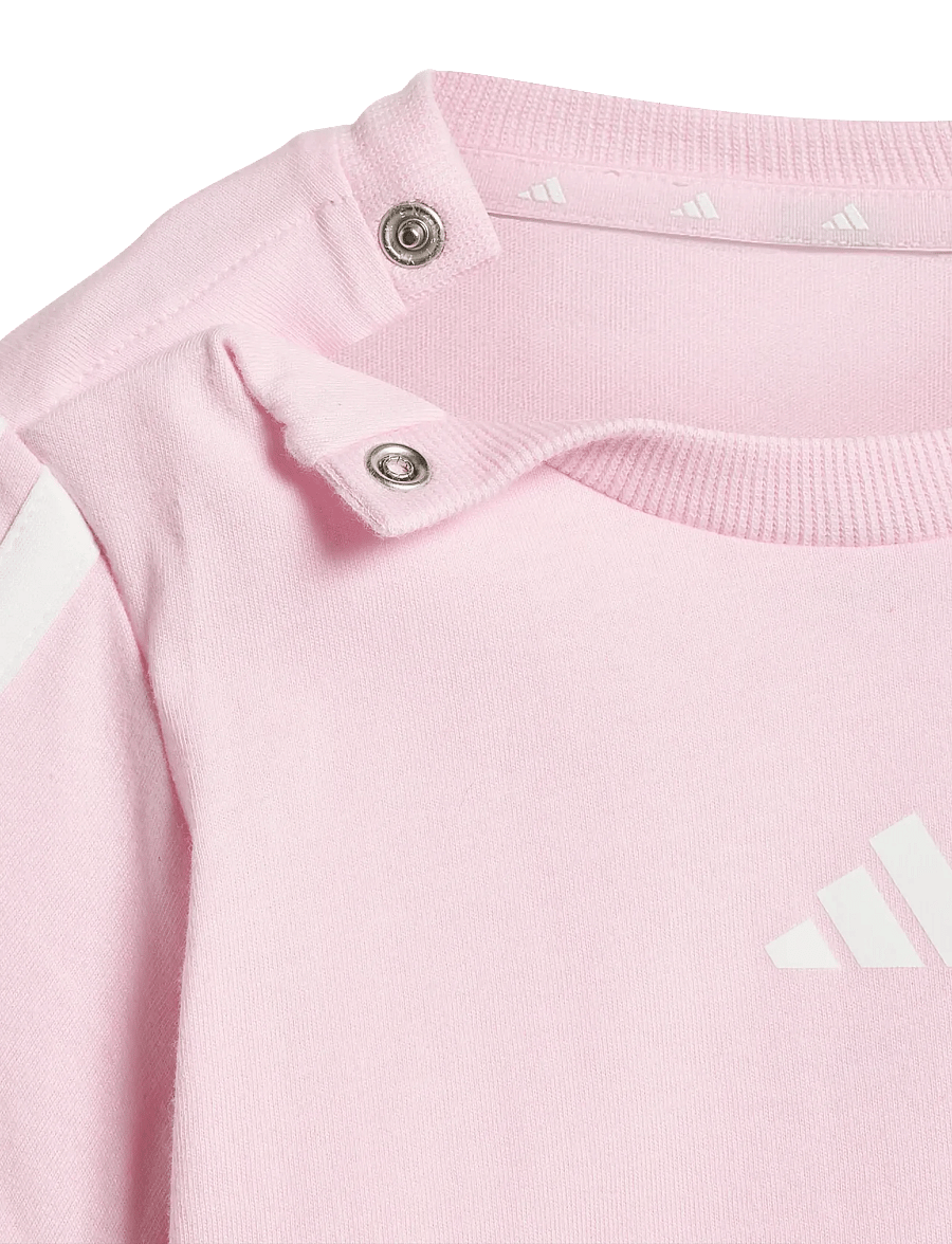 adidas Sportswear - I 3S T-SET 160 - matchende sæt - clpink/white/white - 4