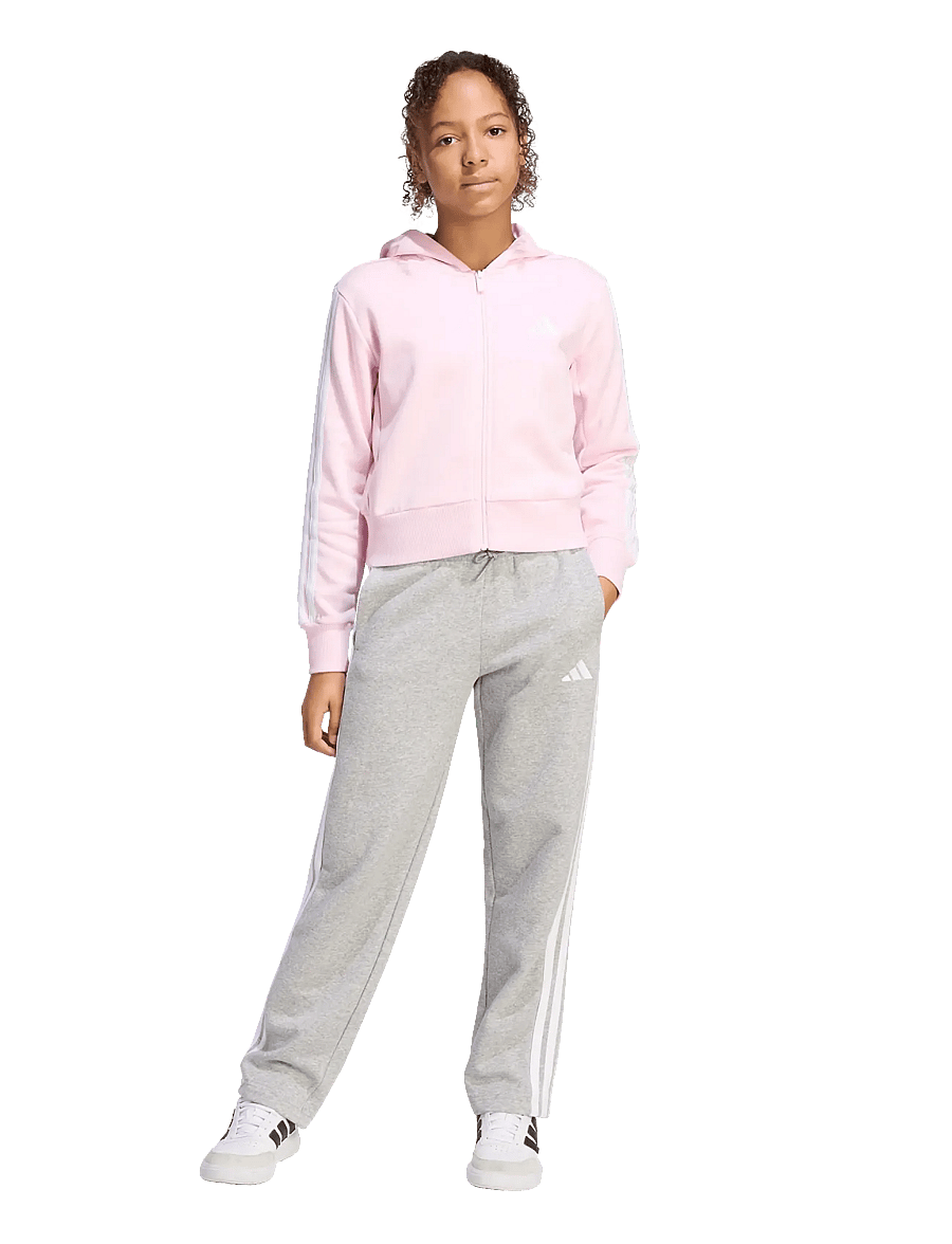 adidas Sportswear - JG 3S FL TS 240 - trainingsanzug - clpink/white - 0