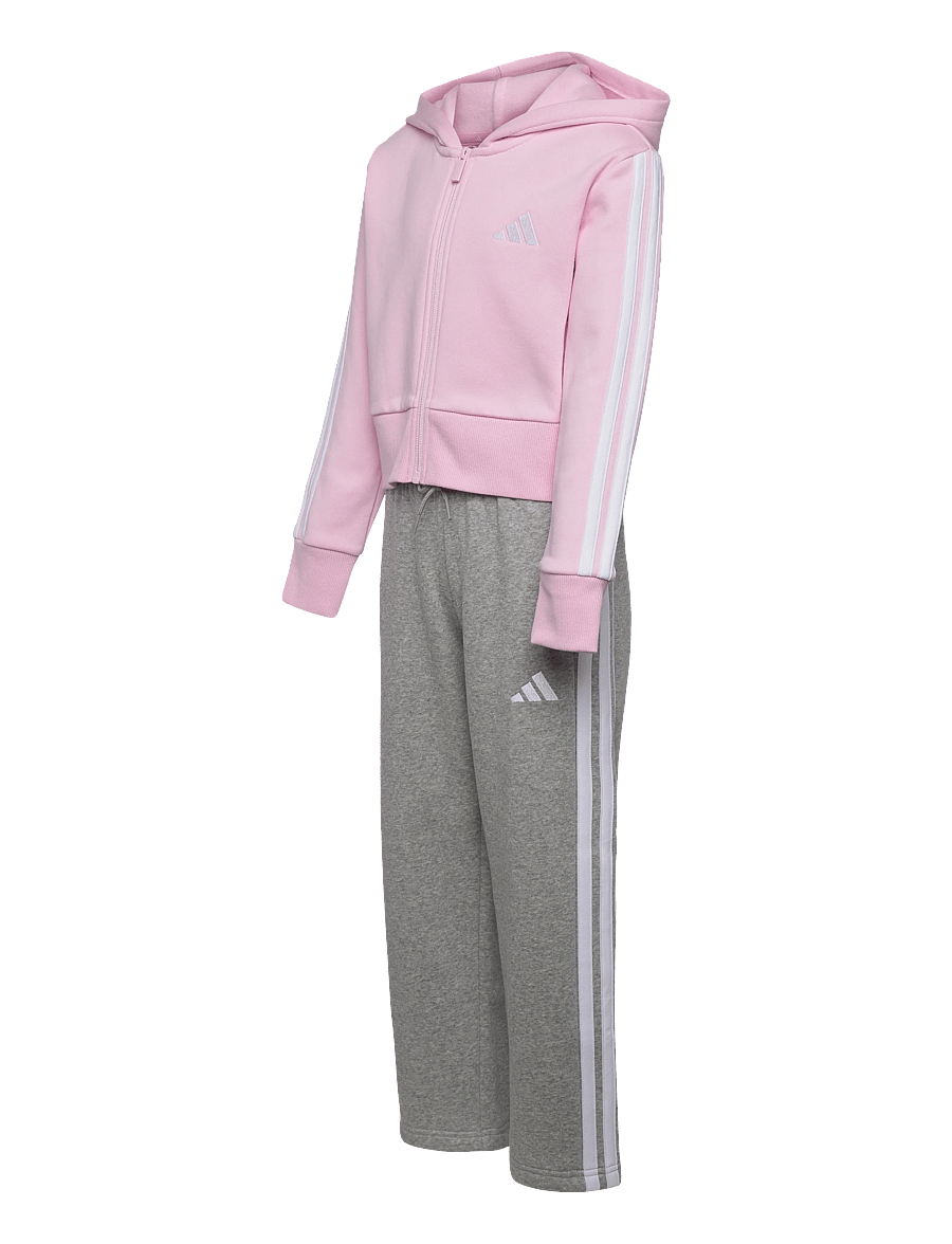 adidas Sportswear - JG 3S FL TS 240 - trainingsanzug - clpink/white - 3