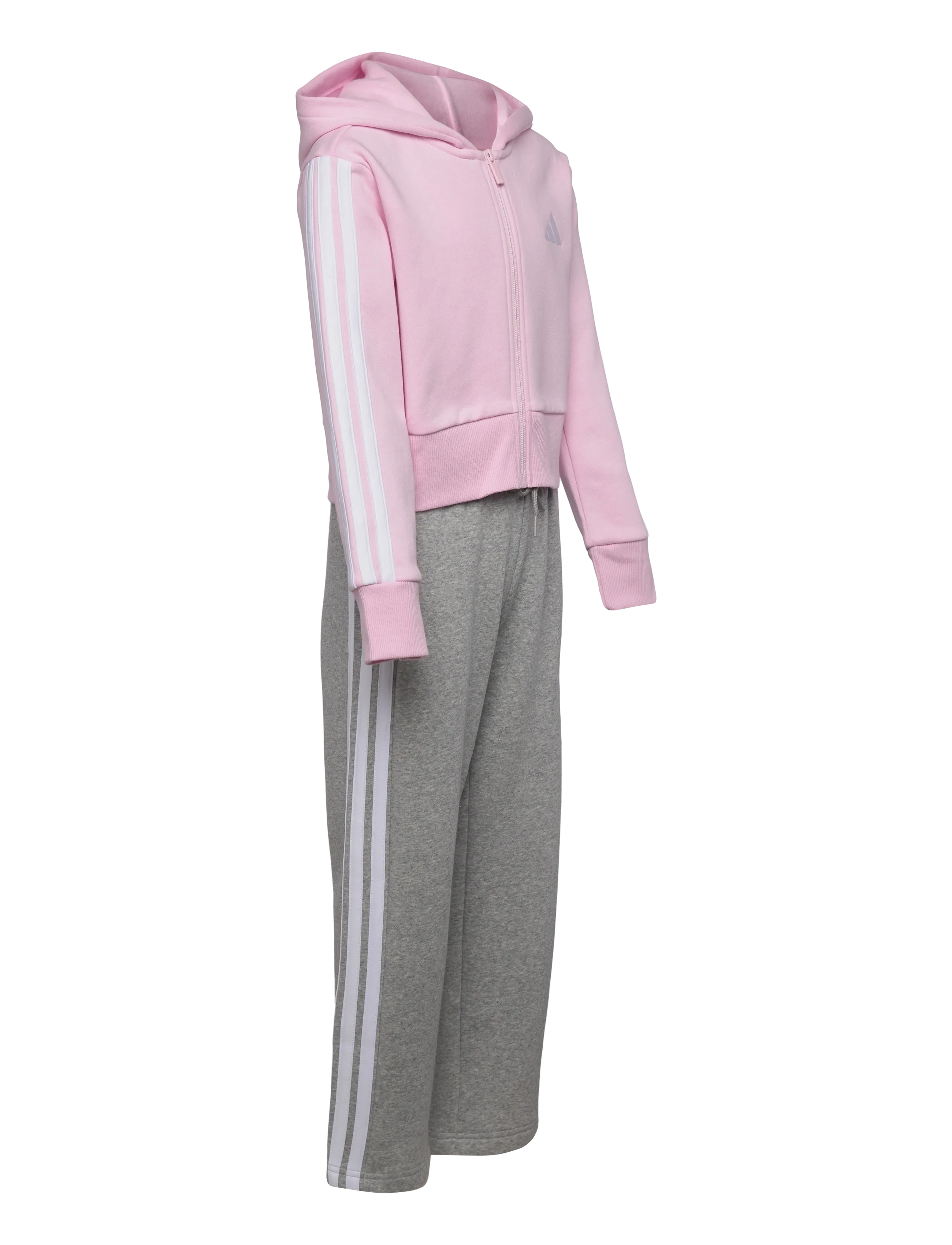 adidas Sportswear - JG 3S FL TS 240 - trainingsanzug - clpink/white - 4