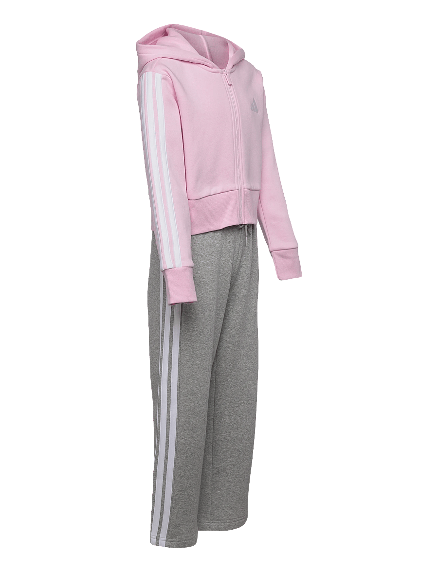 adidas Sportswear - JG 3S FL TS 240 - trainingsanzug - clpink/white - 4