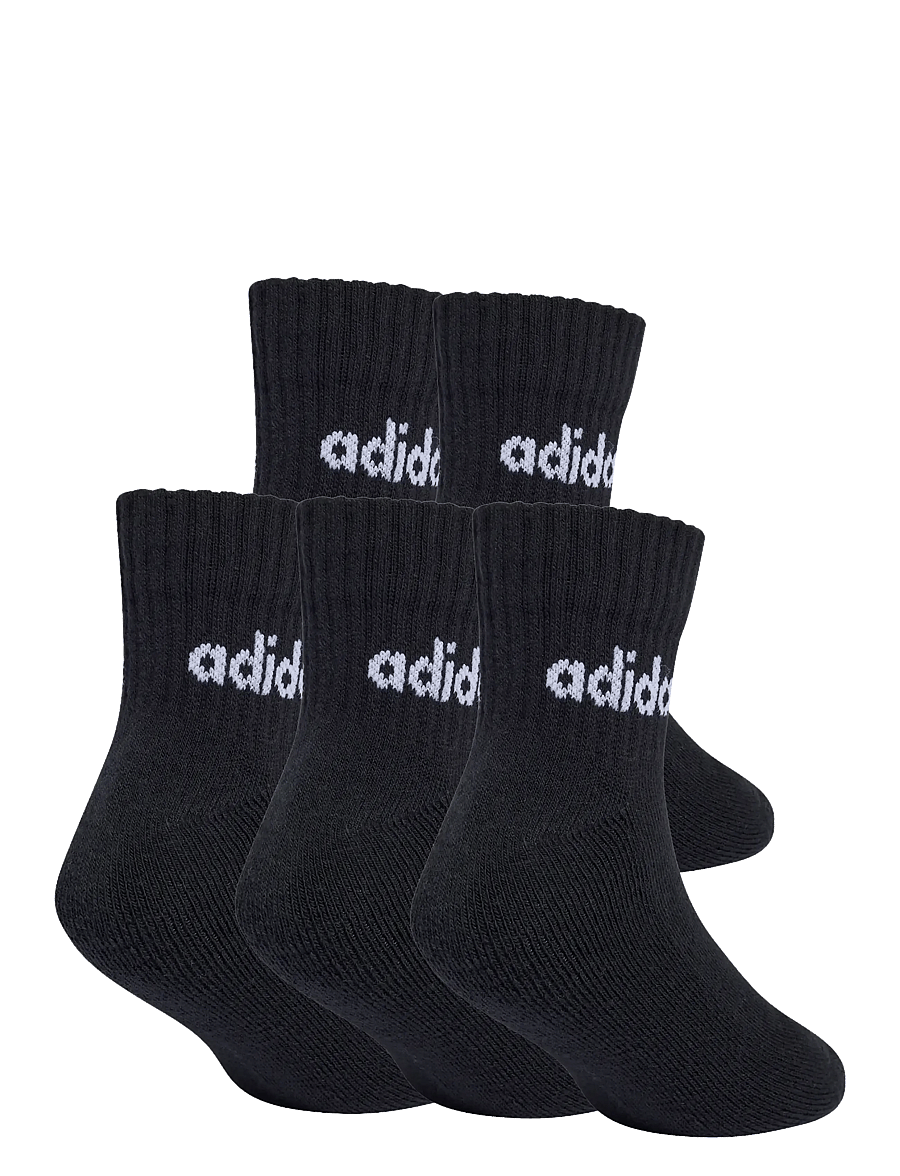 adidas Sportswear - KIDS LIN ANK 5P - chaussettes - black/black/black/bla - 1