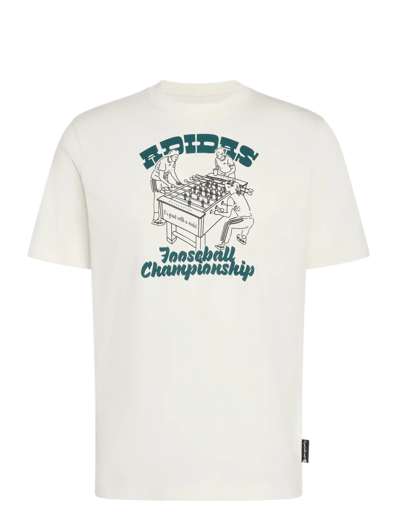 ADIDAS SPORTSWEAR M Nov Foos T Cream - S - Herren