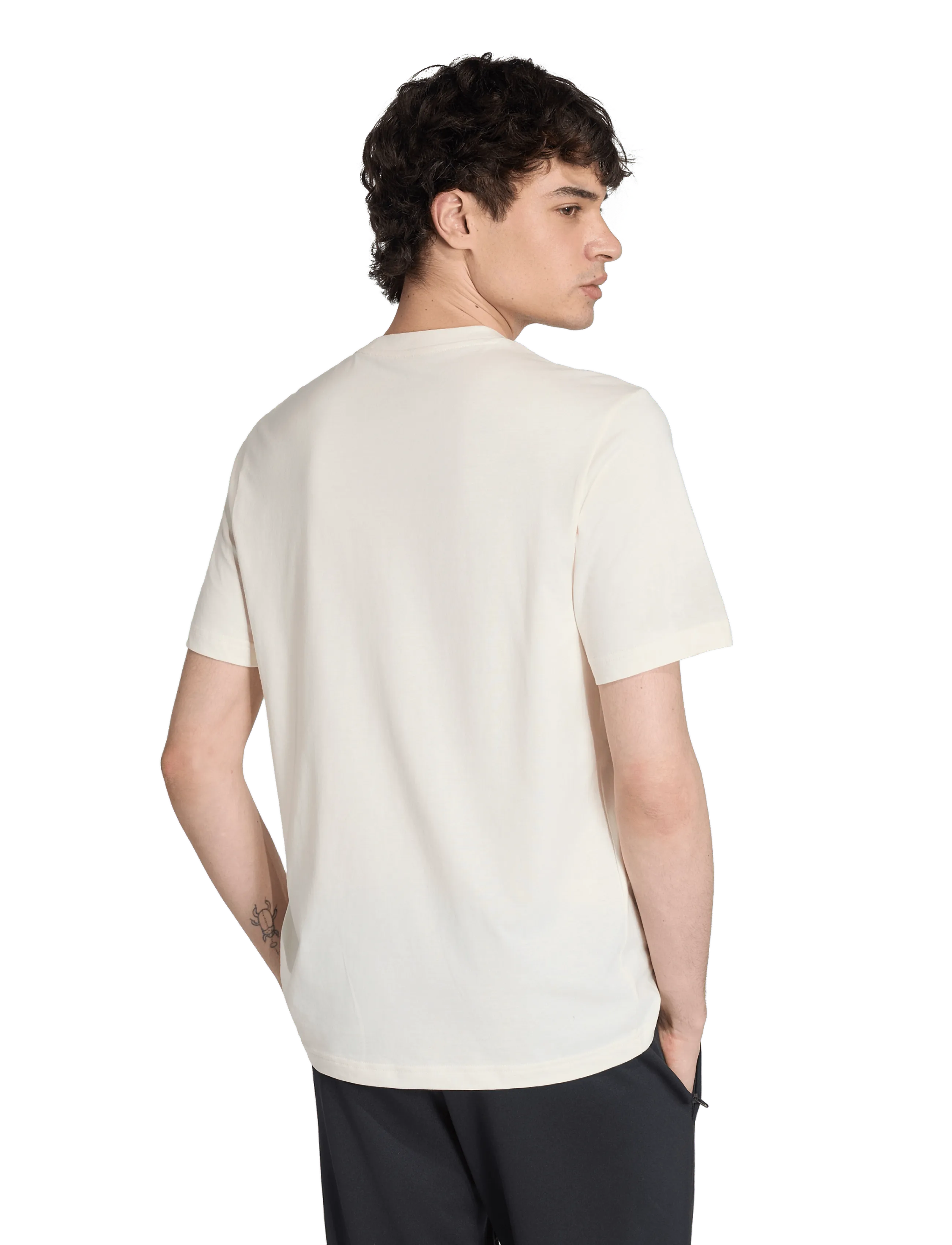 adidas Sportswear - M NOV FOOS T - alussärgid ja t-särgid - owhite - 2