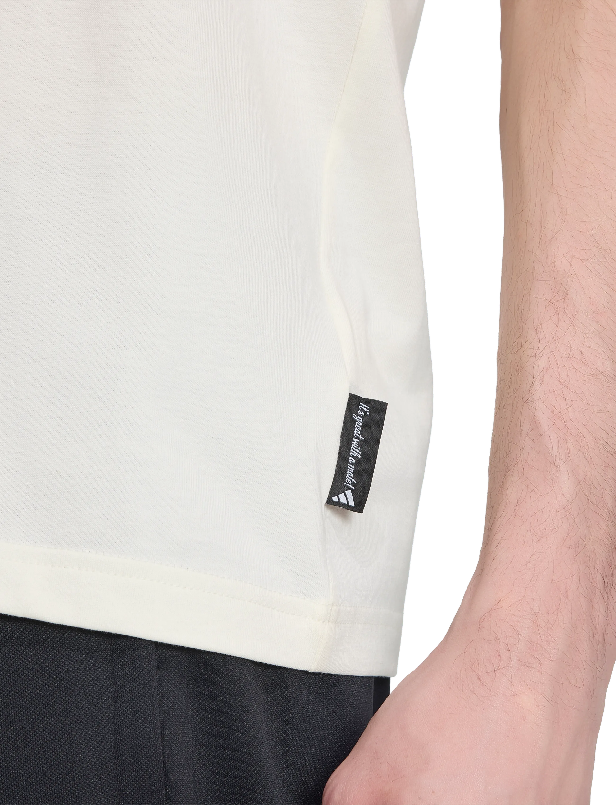 adidas Sportswear - M NOV FOOS T - alussärgid ja t-särgid - owhite - 5