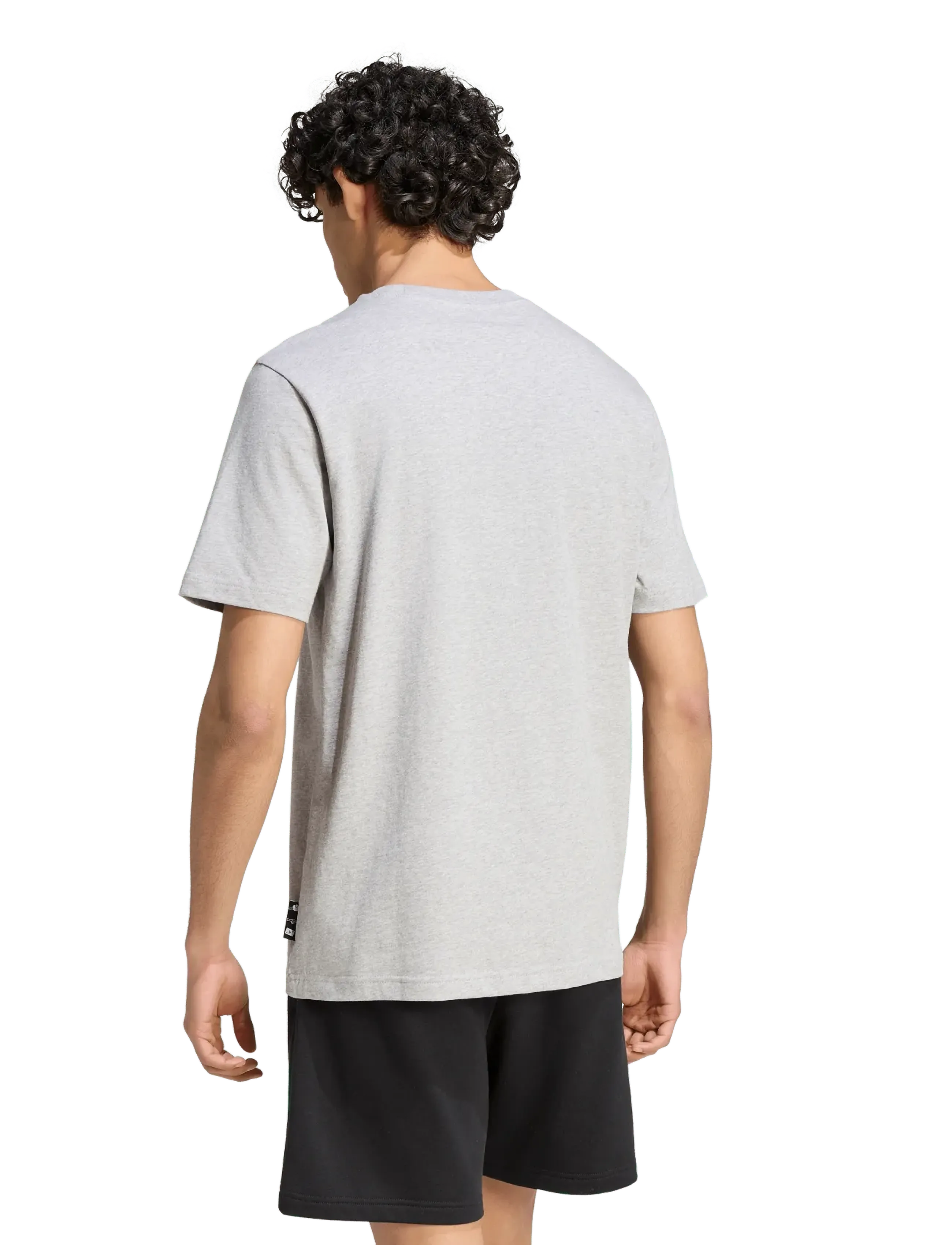 adidas Sportswear - M NOV FOOS T - oberteile & t-shirts - mgreyh - 4
