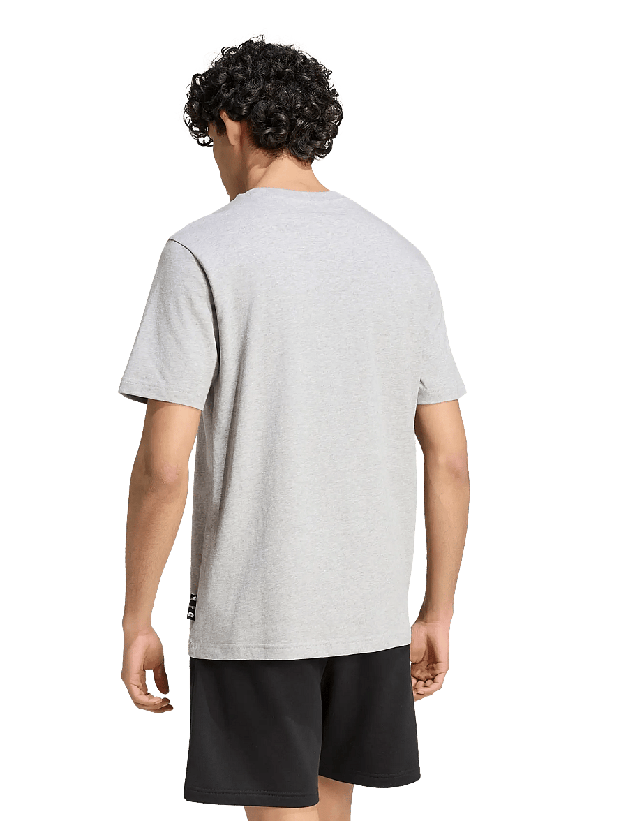 adidas Sportswear - M NOV FOOS T - oberteile & t-shirts - mgreyh - 4