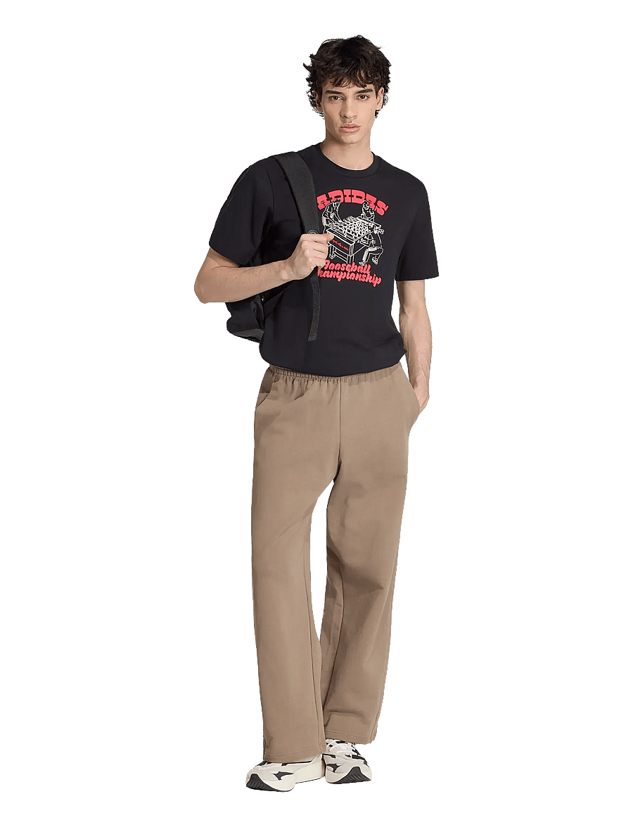 adidas Sportswear - M NOV FOOS T - oberteile & t-shirts - black - 0