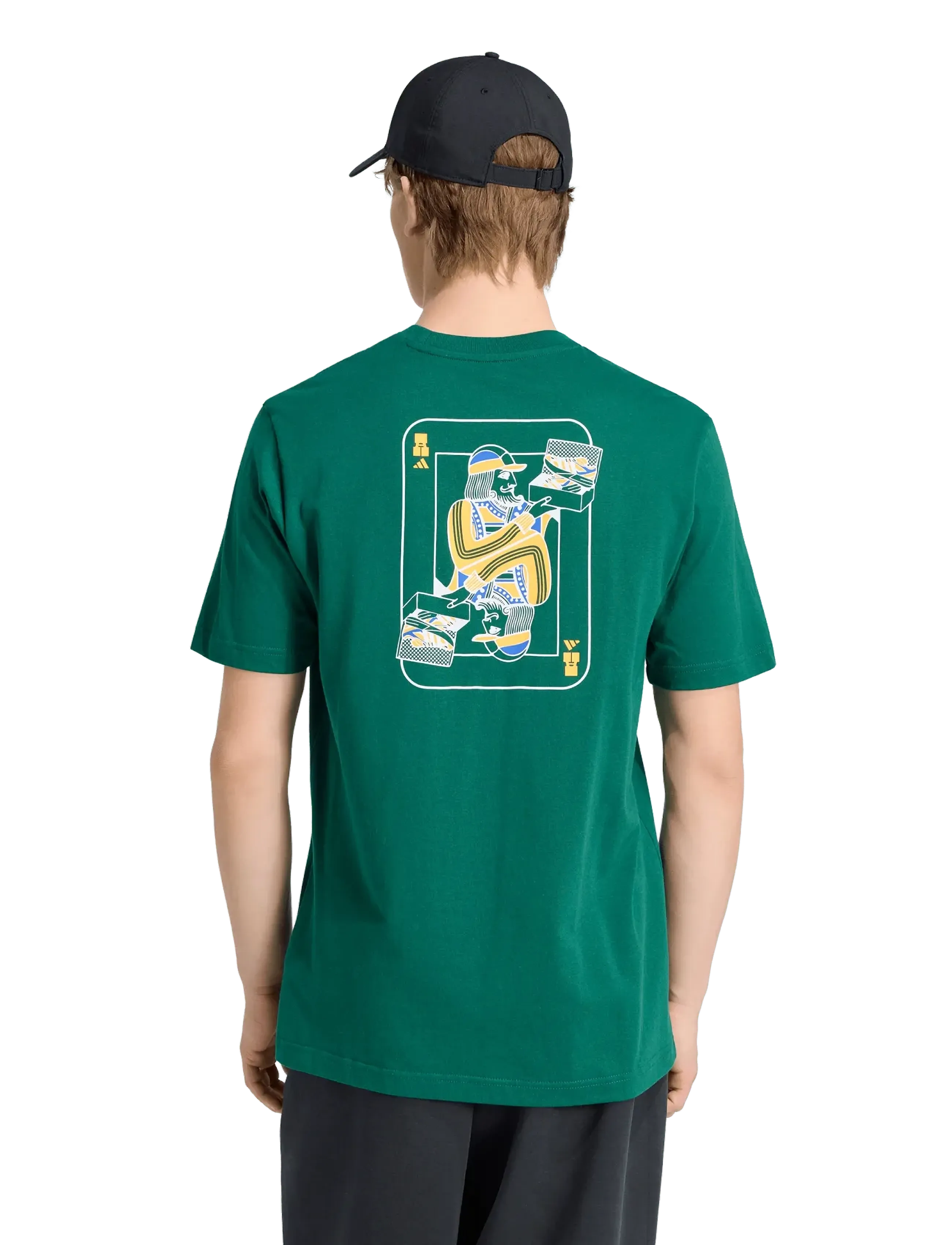 adidas Sportswear - M NOV CARD T - t-shirts - cgreen - 4