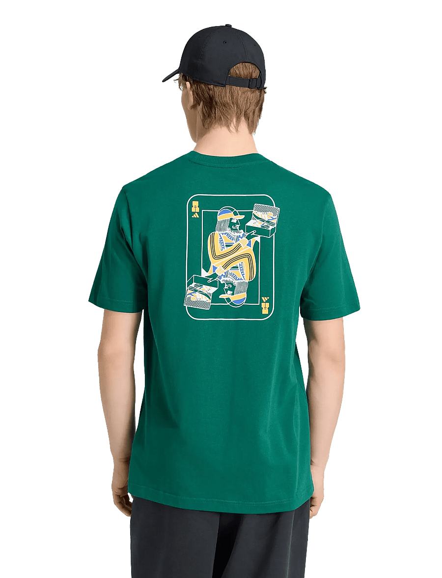 adidas Sportswear - M NOV CARD T - t-shirts - cgreen - 4