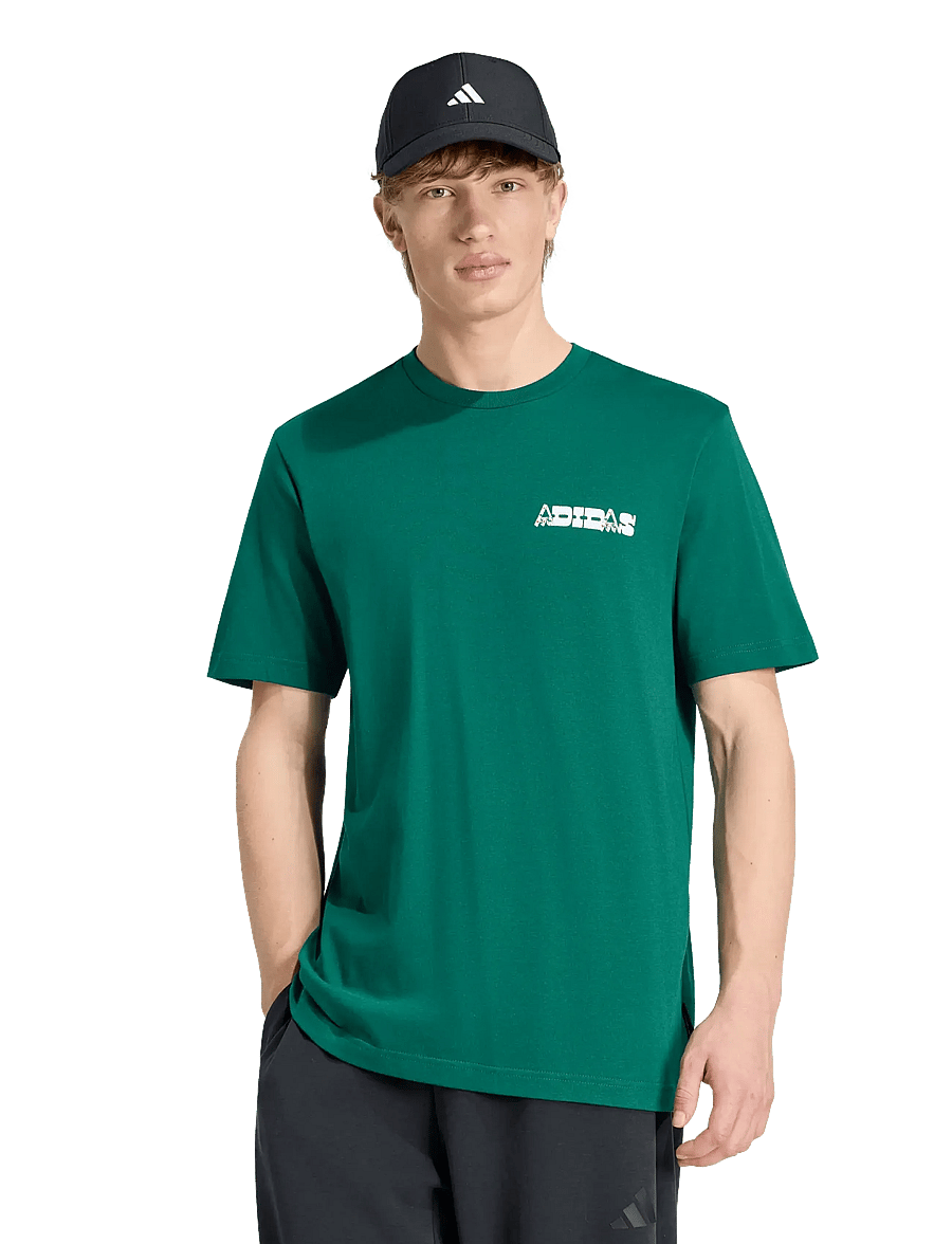 adidas Sportswear - M NOV CARD T - t-shirts - cgreen - 5
